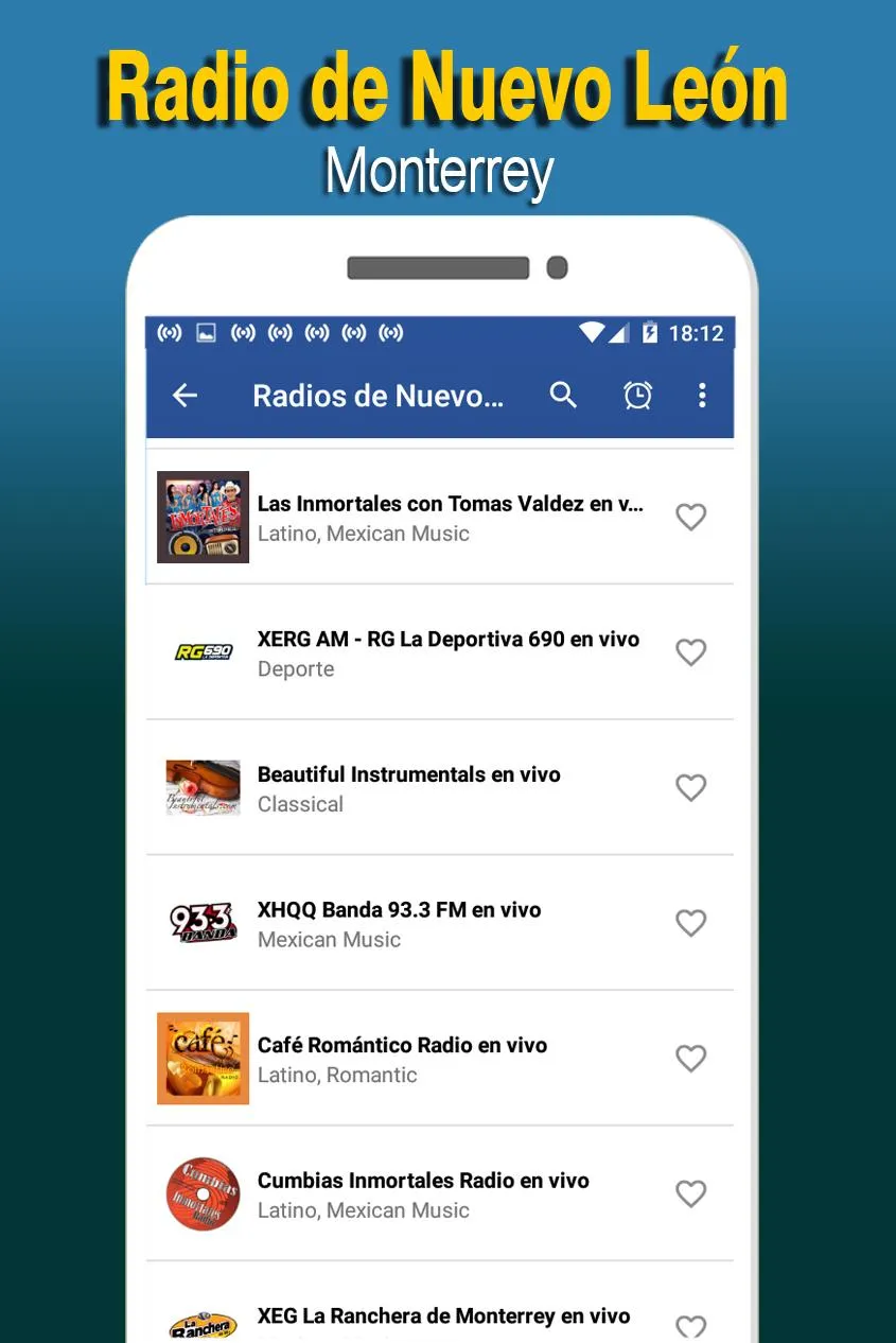 Radio Monterrey Mexico | Indus Appstore | Screenshot