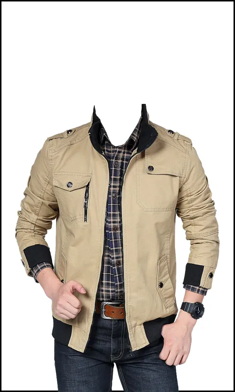 Men Fashion Jacket Photo Suit | Indus Appstore | Screenshot