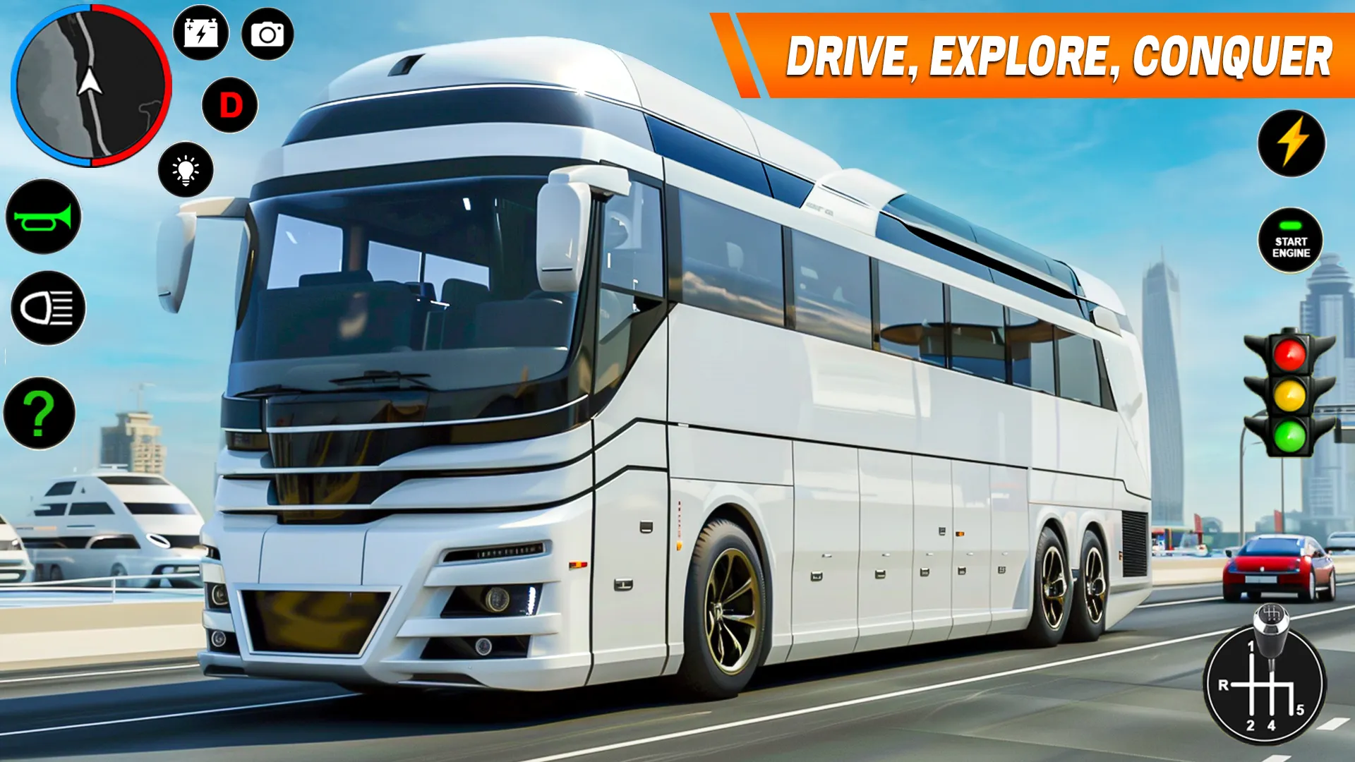 US Bus Simulator Driving Game | Indus Appstore | Screenshot