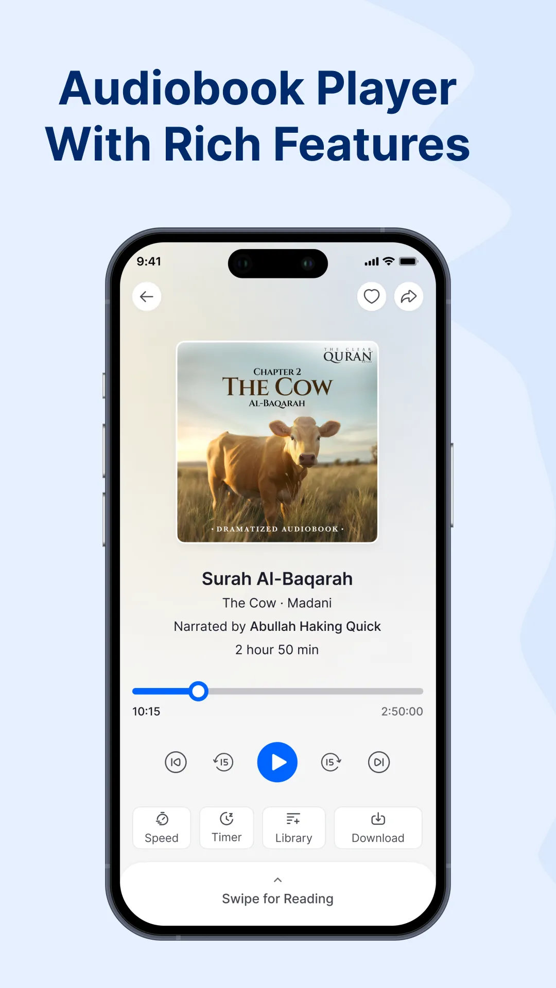 The Clear Quran Audiobook | Indus Appstore | Screenshot