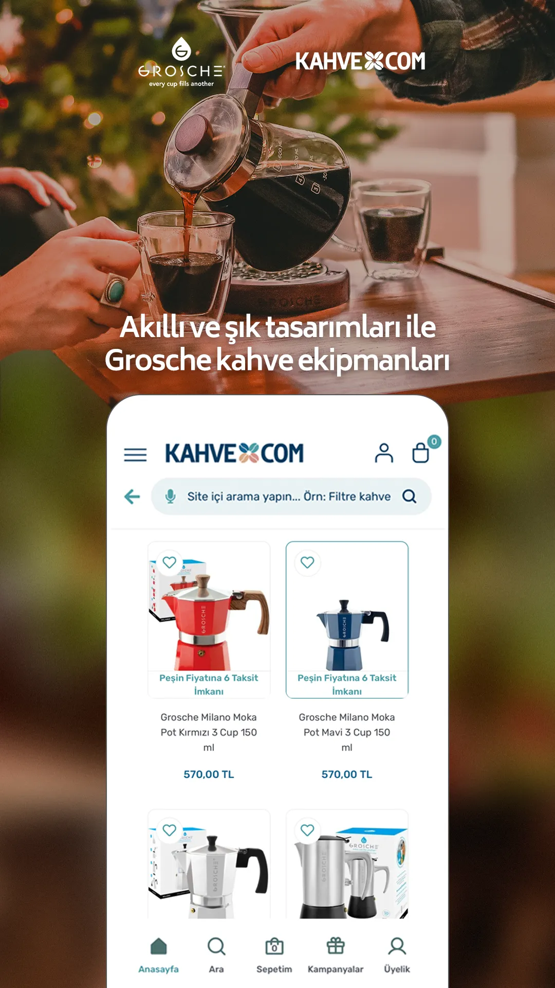 Kahve.com | Indus Appstore | Screenshot