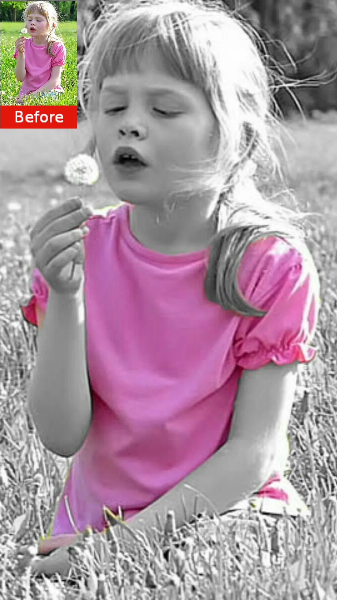 Color Splash Effect Photo Edit | Indus Appstore | Screenshot