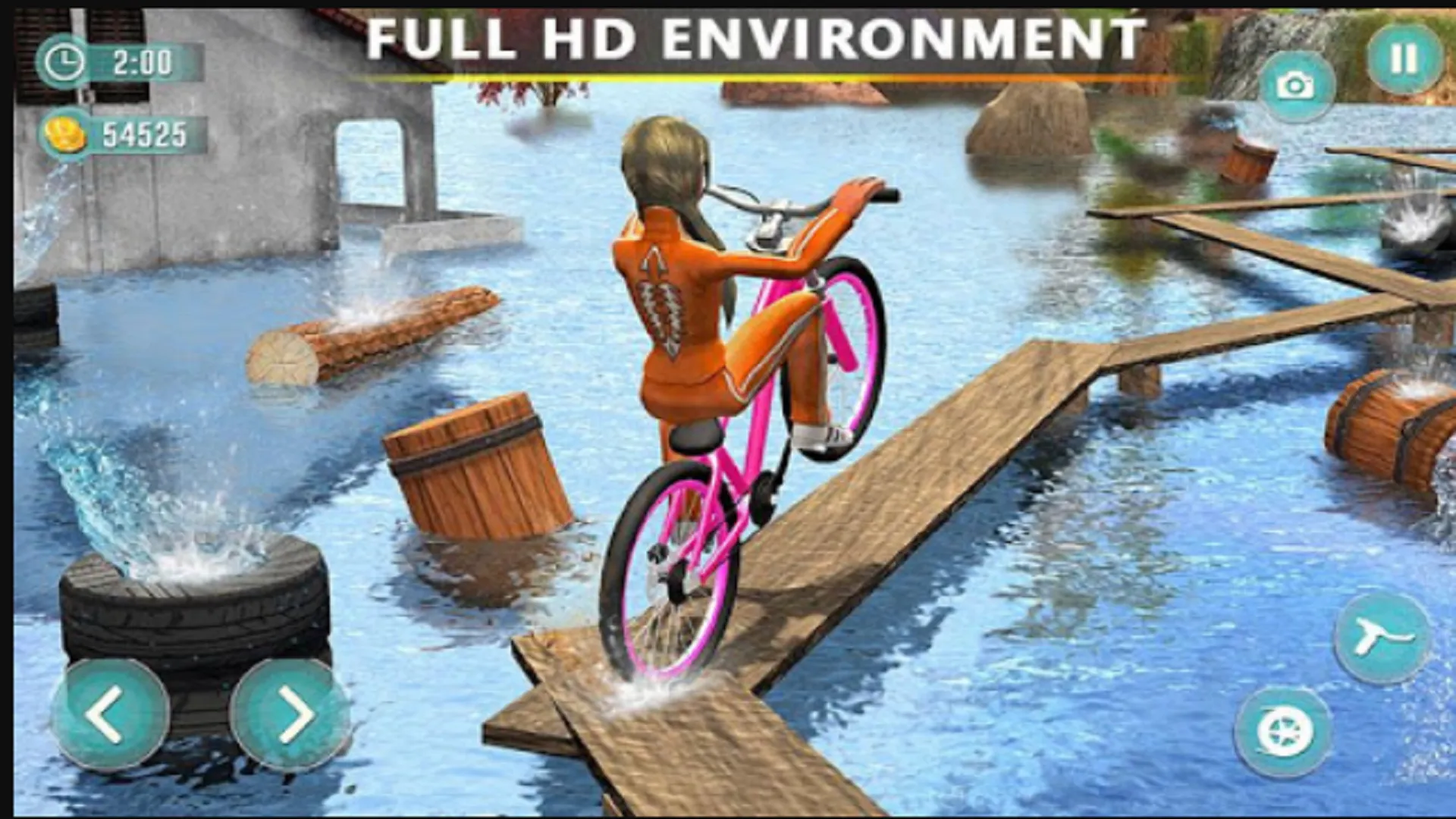 Offroad Bicycle Bmx Stunt Game | Indus Appstore | Screenshot