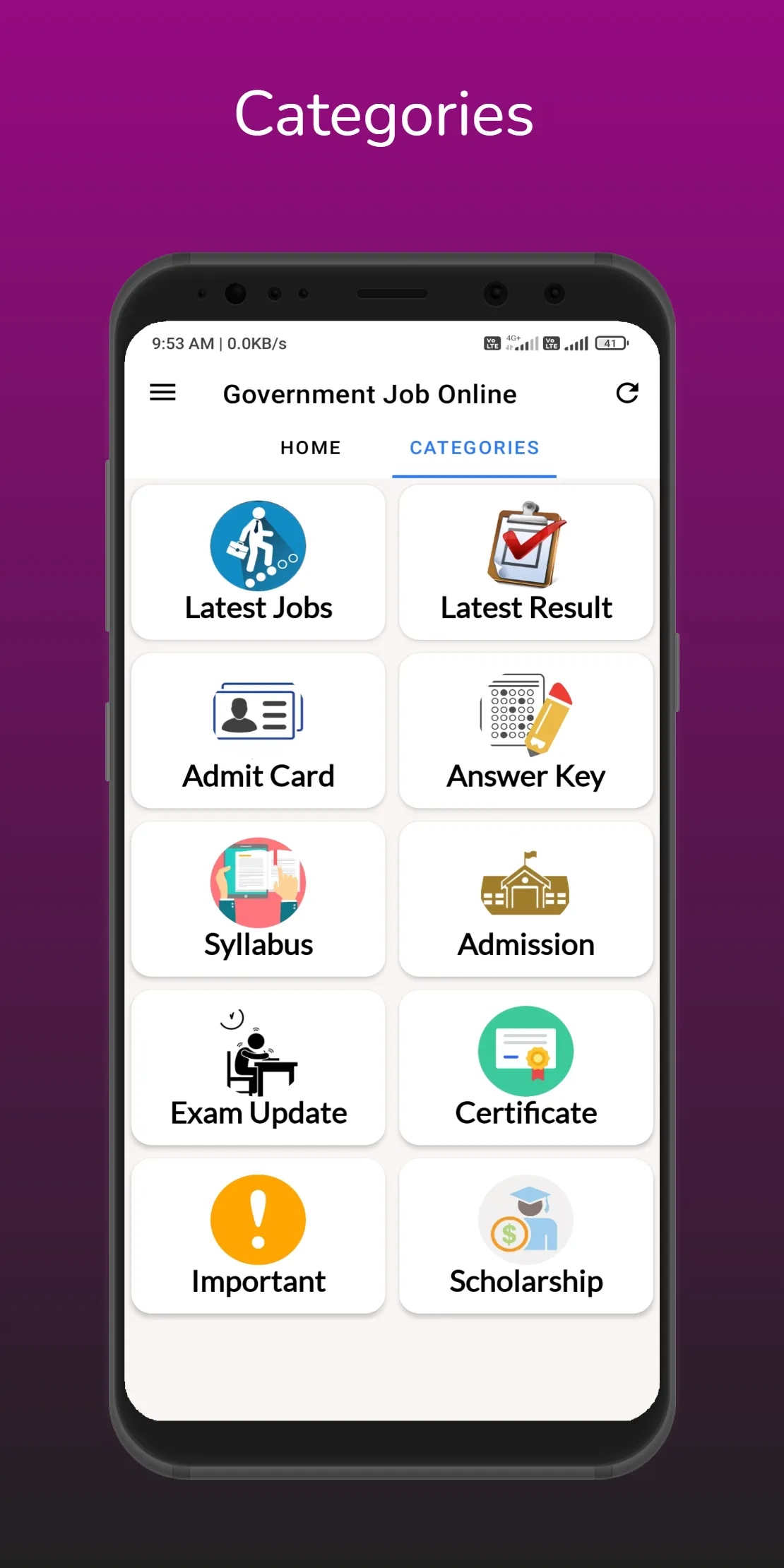 Government Jobs, Job Search | Indus Appstore | Screenshot