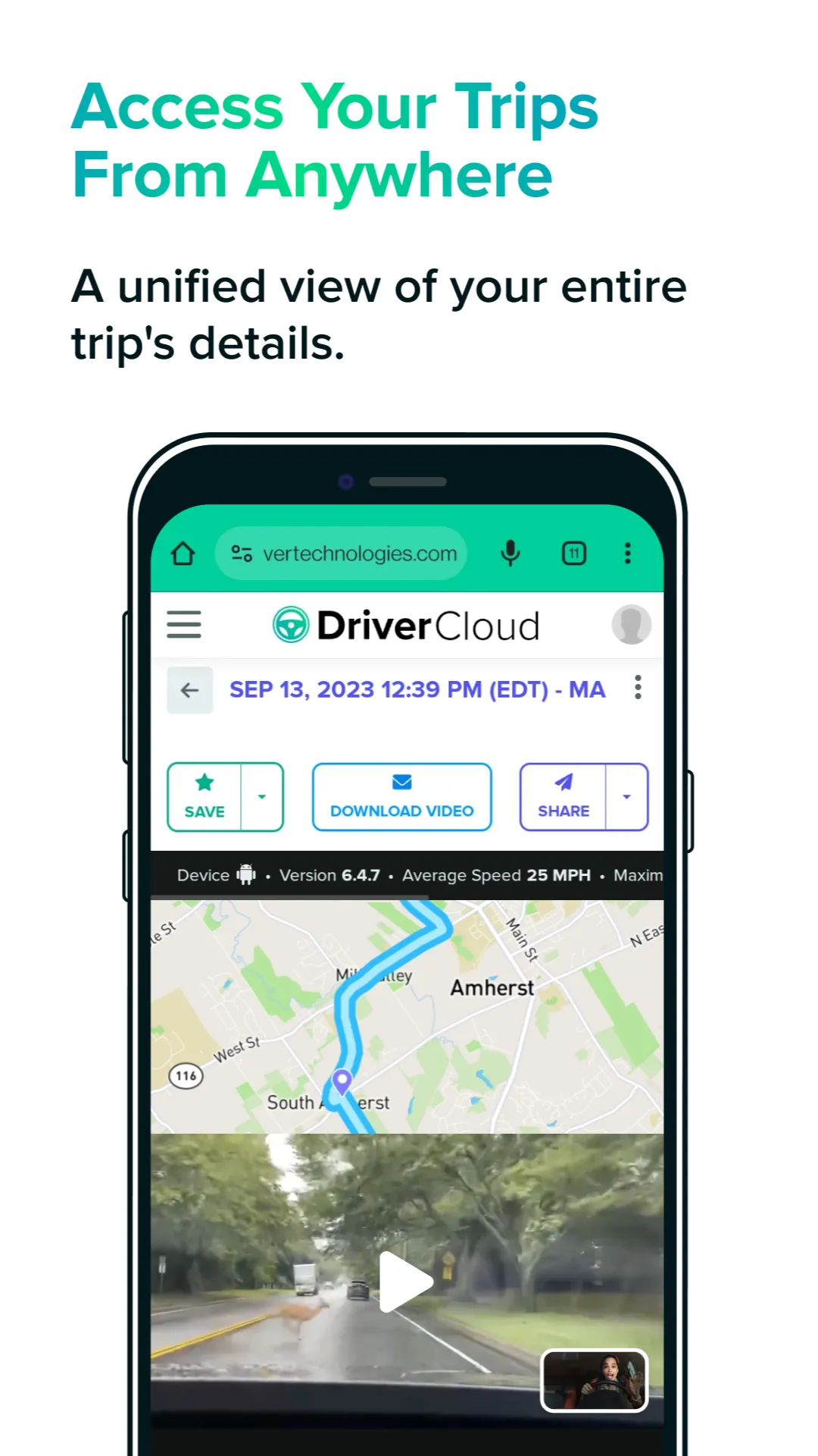 Driver: Driving & Dash Cam App | Indus Appstore | Screenshot