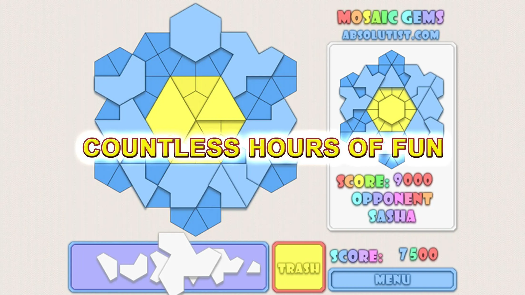 Mosaic Gems: Jigsaw Puzzle | Indus Appstore | Screenshot