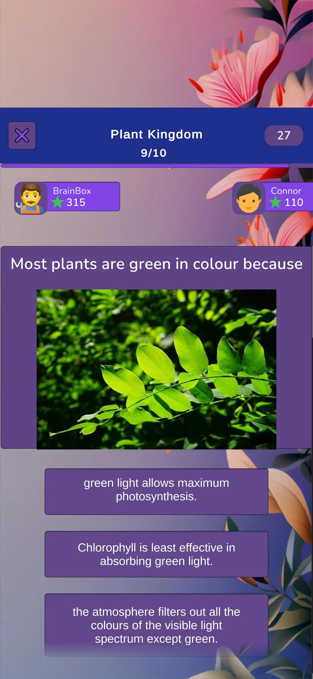 Botany Knowledge Quiz | Indus Appstore | Screenshot