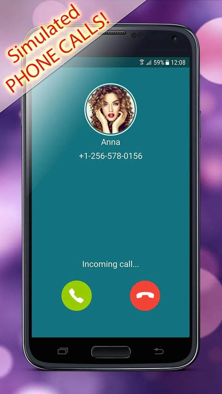 Anna Girlfriend Call Simulator | Indus Appstore | Screenshot