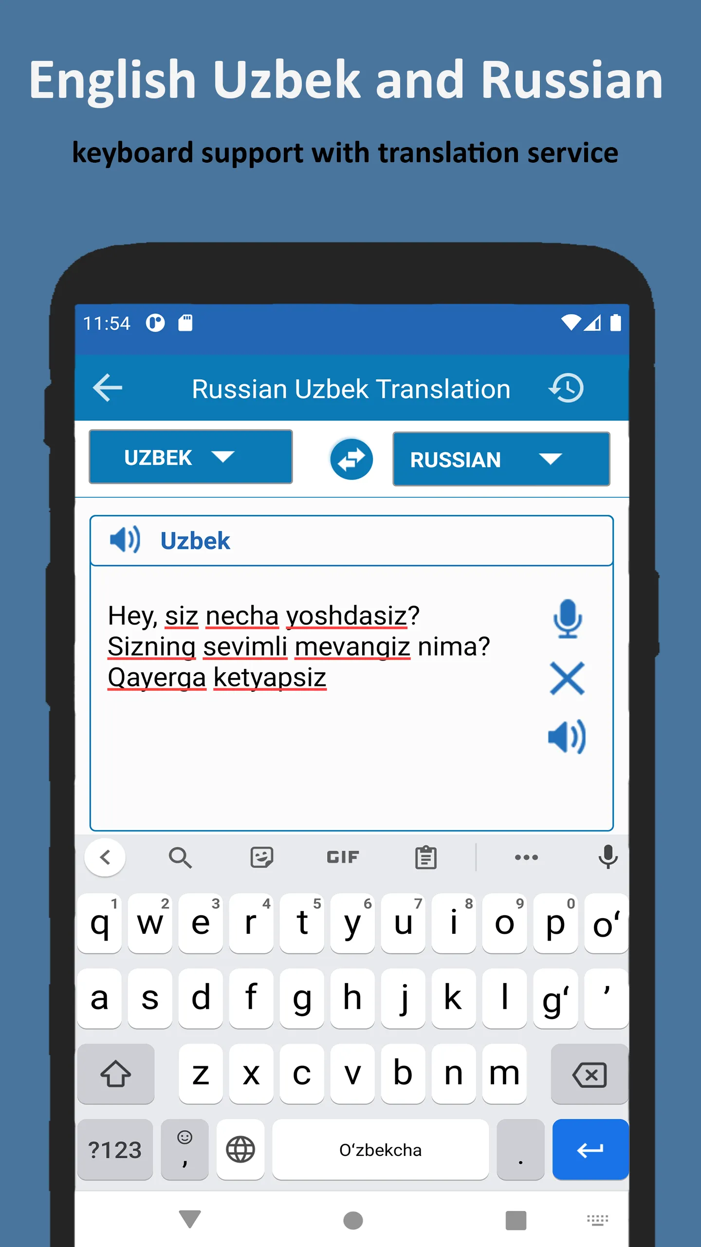 Uzbek Russian Translator | Indus Appstore | Screenshot