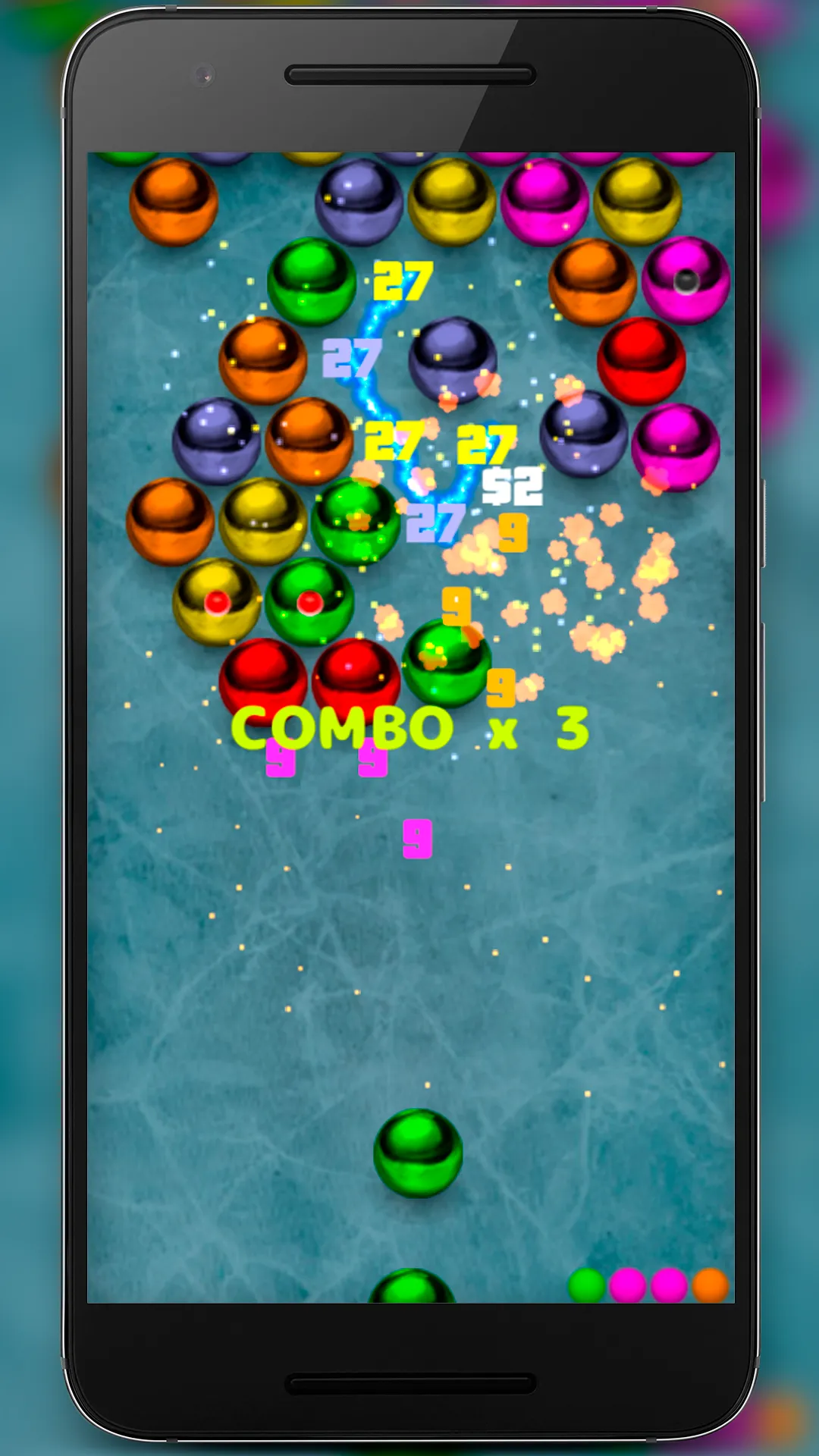 Magnetic balls bubble shoot | Indus Appstore | Screenshot