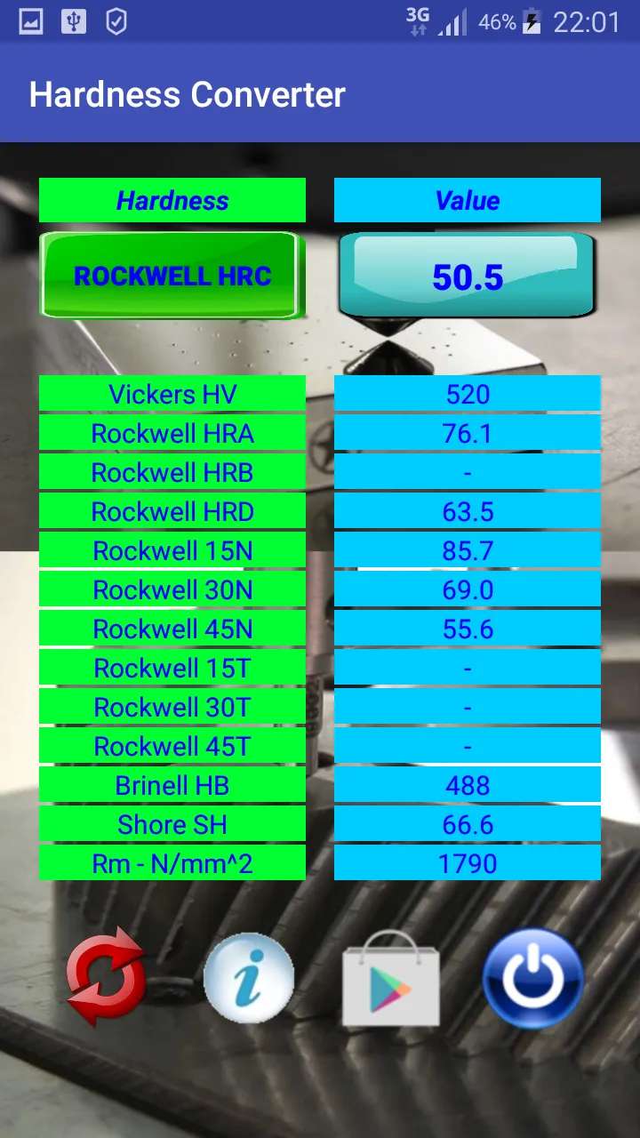 Hardness Converter | Indus Appstore | Screenshot