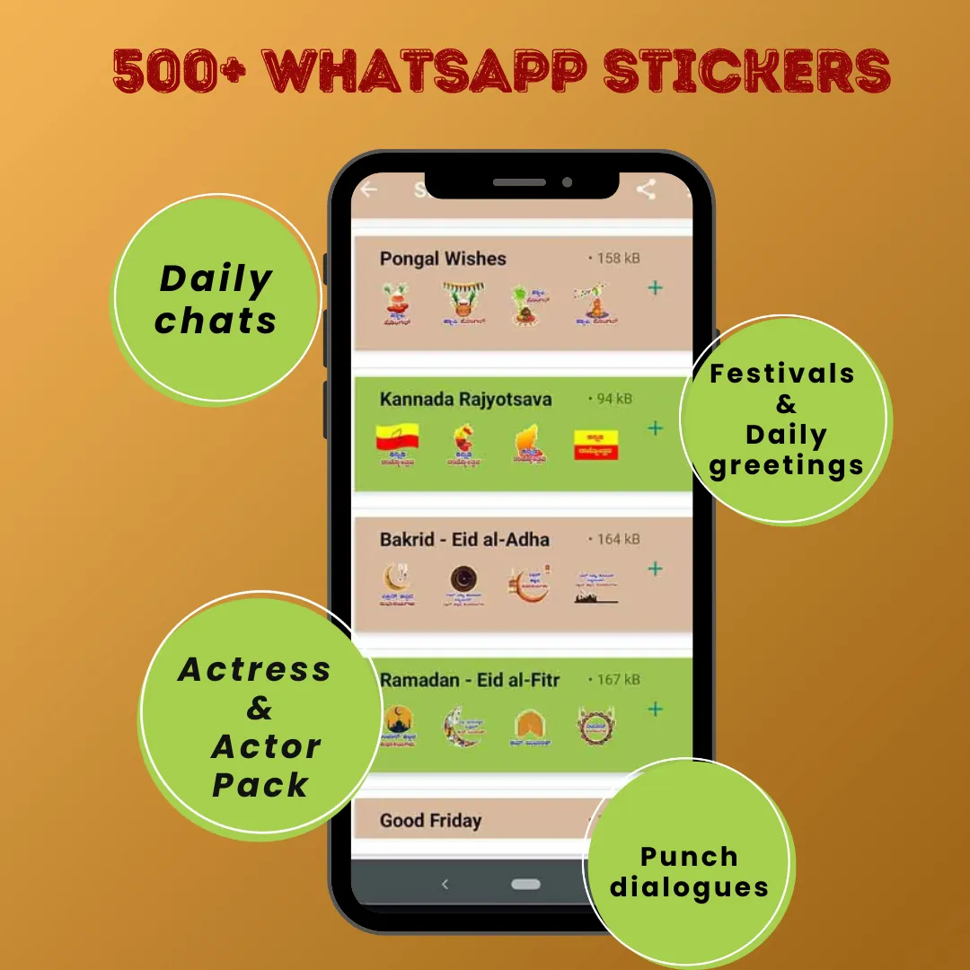 Kannada Whastapp Stickers | Indus Appstore | Screenshot