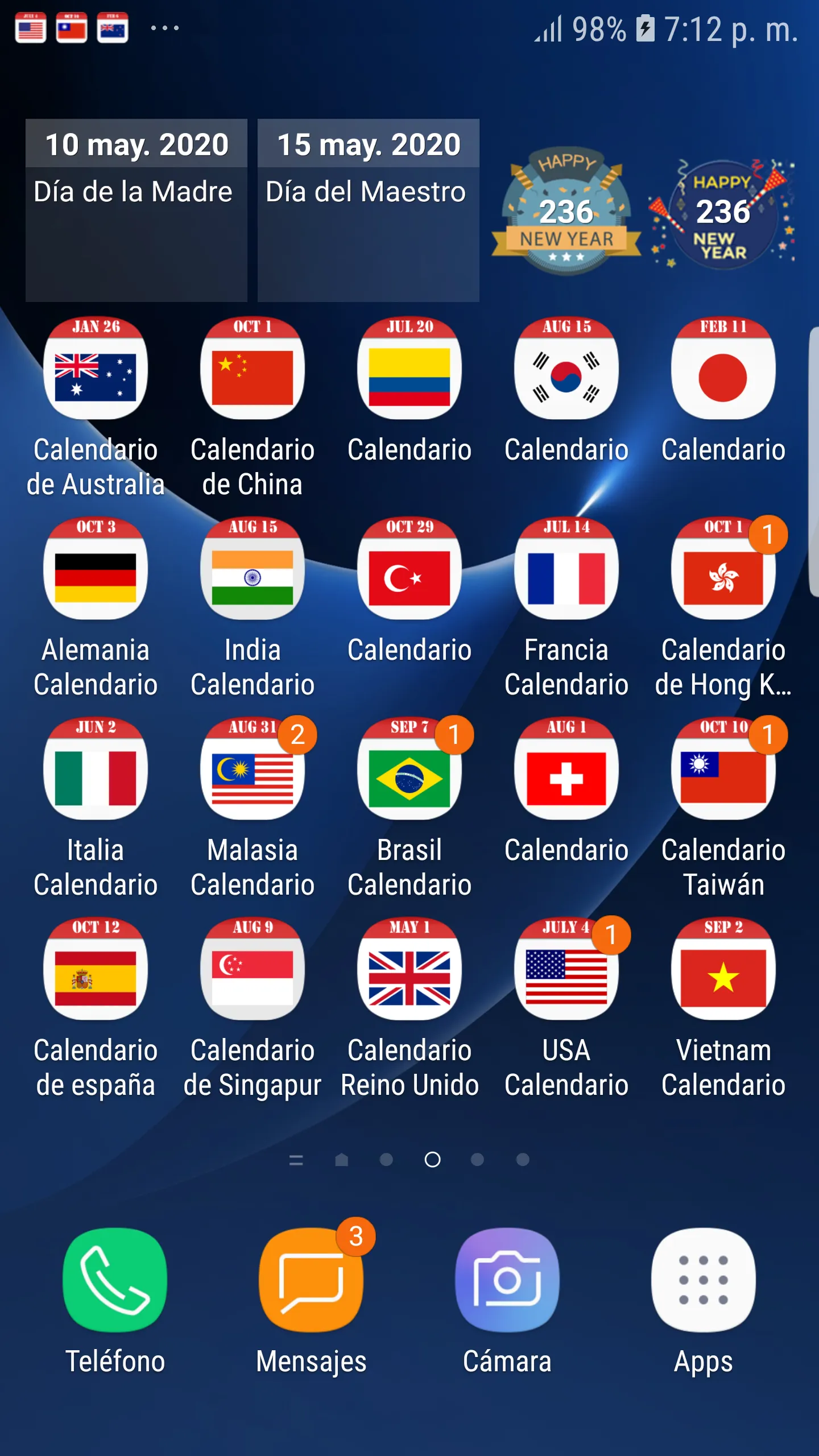 Colombia Calendar | Indus Appstore | Screenshot