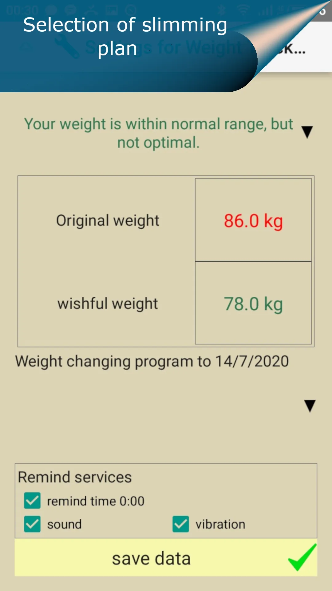 Weight and BMI tracker | Indus Appstore | Screenshot