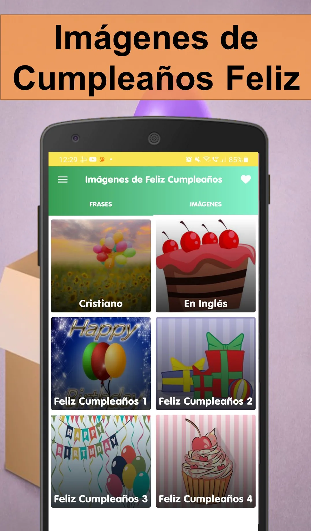 Tarjetas de Cumpleaños Feliz | Indus Appstore | Screenshot