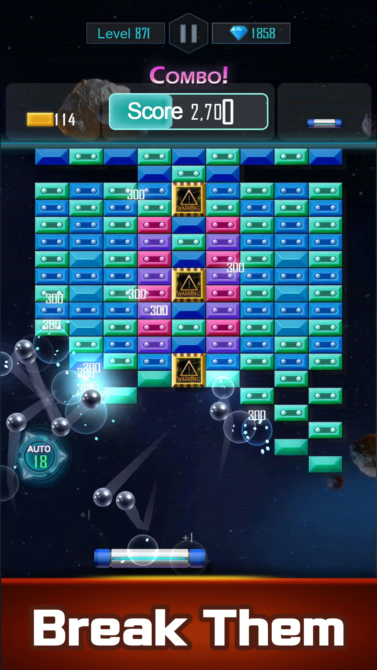 Bricks Breaker Begins | Indus Appstore | Screenshot