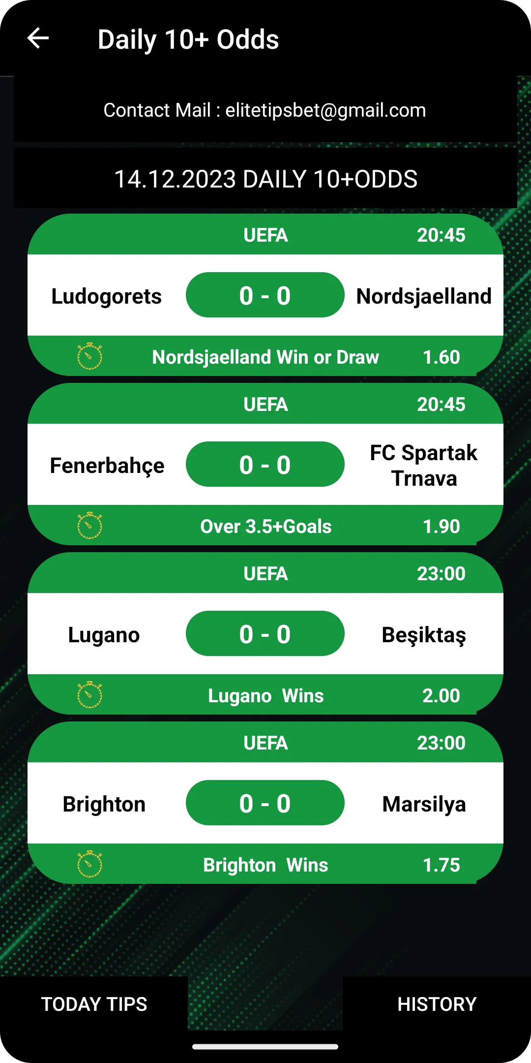 Elite Tips Bet | Indus Appstore | Screenshot