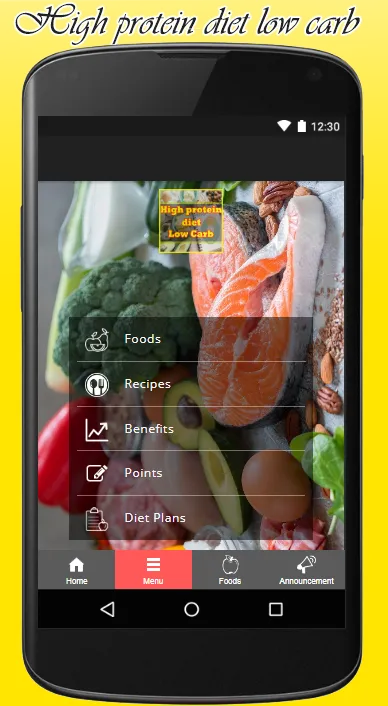 High protein diet low carb | Indus Appstore | Screenshot