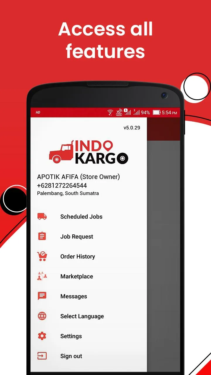 IndoKargo | Indus Appstore | Screenshot