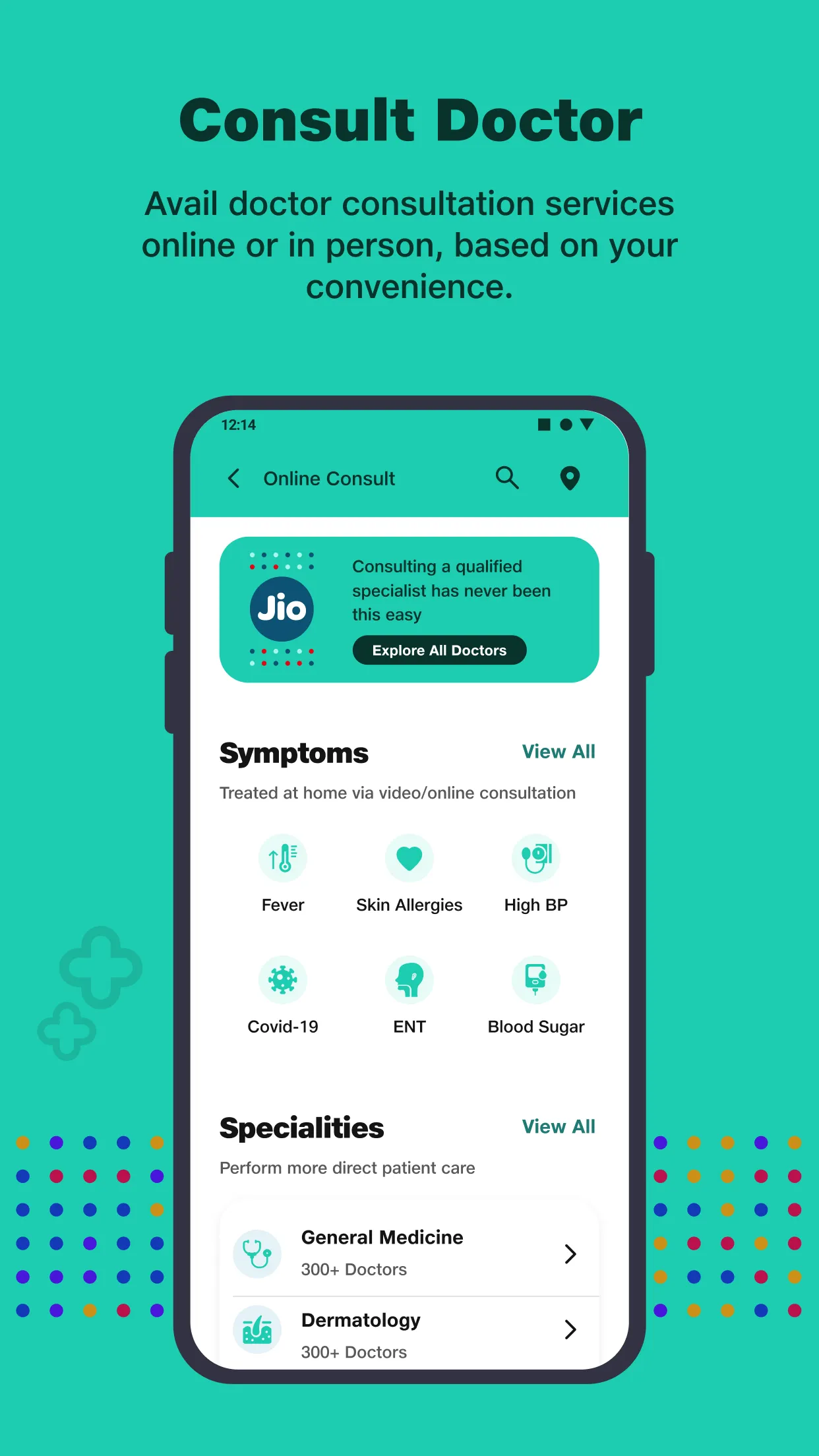 JioHealthHub | Indus Appstore | Screenshot