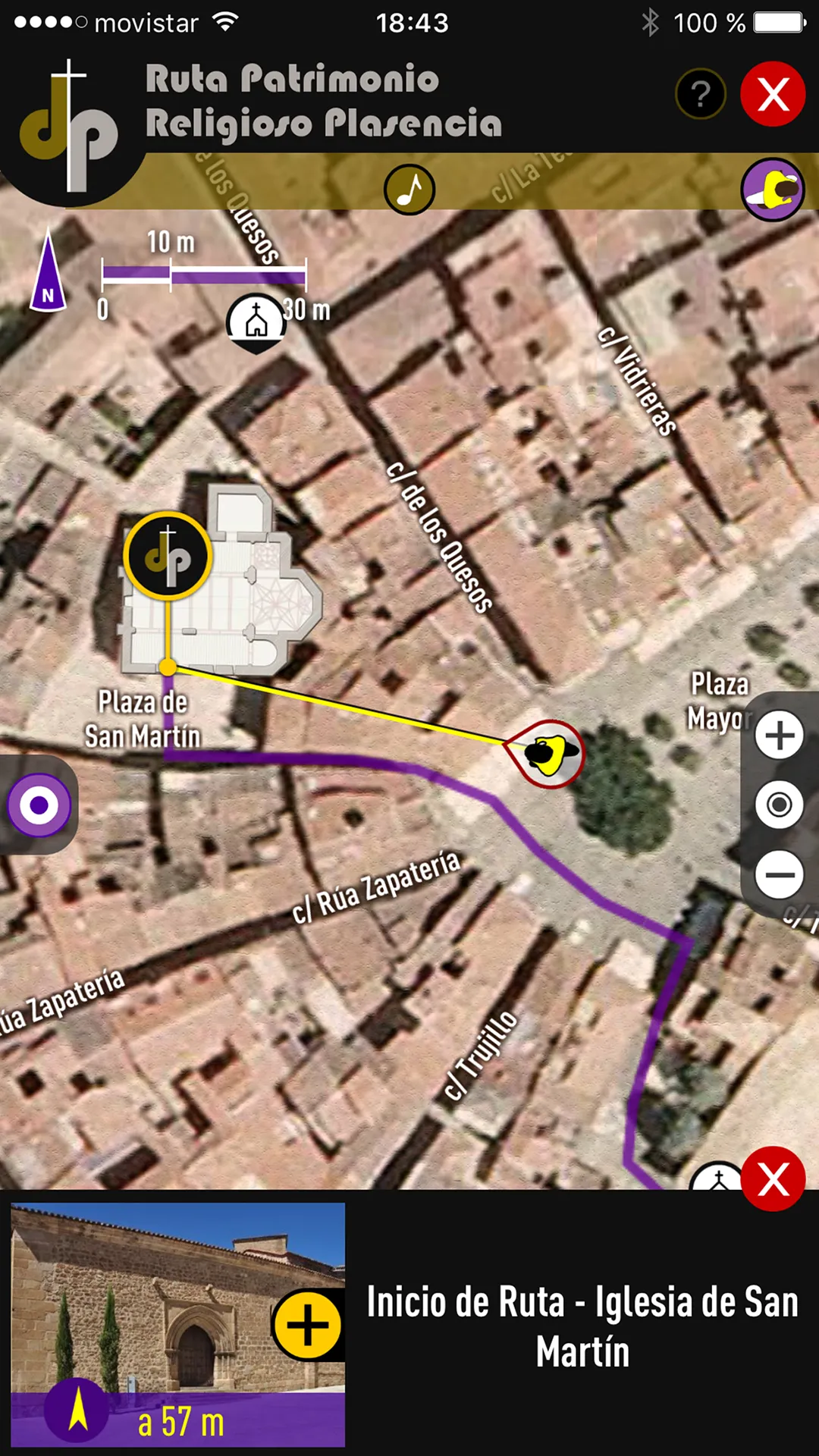 Visita PLASENCIA - Ruta Patrim | Indus Appstore | Screenshot