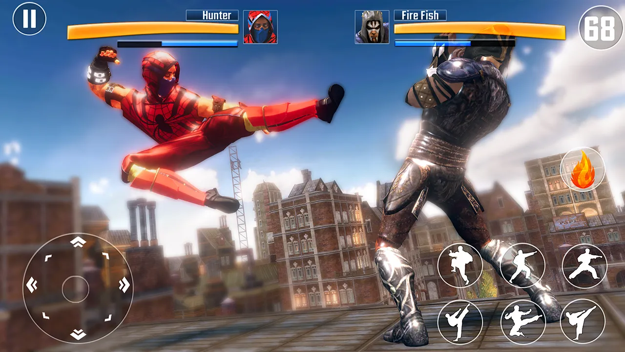 Kung Fu Fighting Karate Games | Indus Appstore | Screenshot