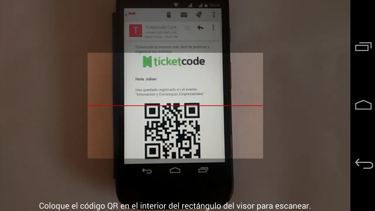 Ticketcode | Indus Appstore | Screenshot