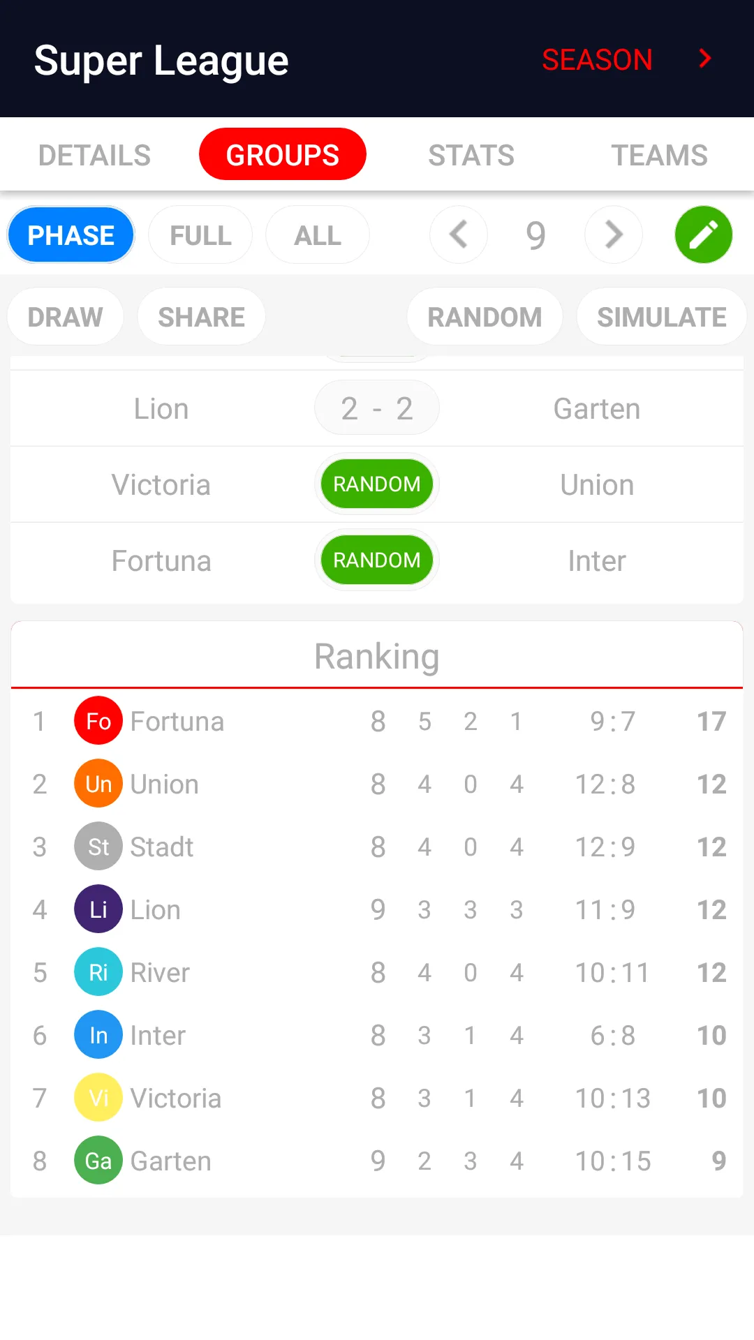 Tournament App | Indus Appstore | Screenshot