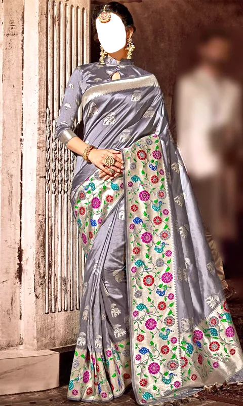 Pattu Sarees Photo Suit | Indus Appstore | Screenshot