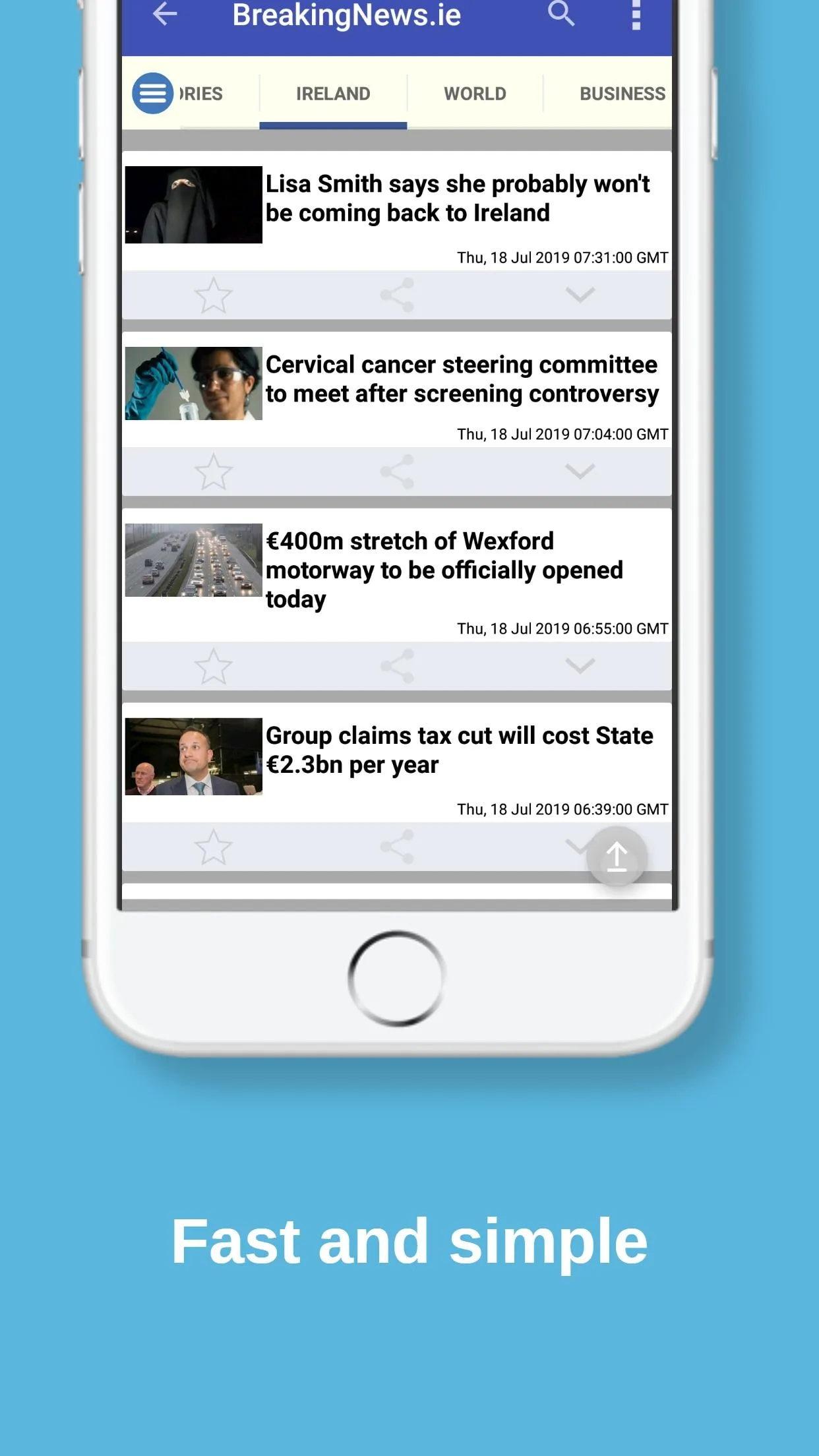 Irish News | Indus Appstore | Screenshot