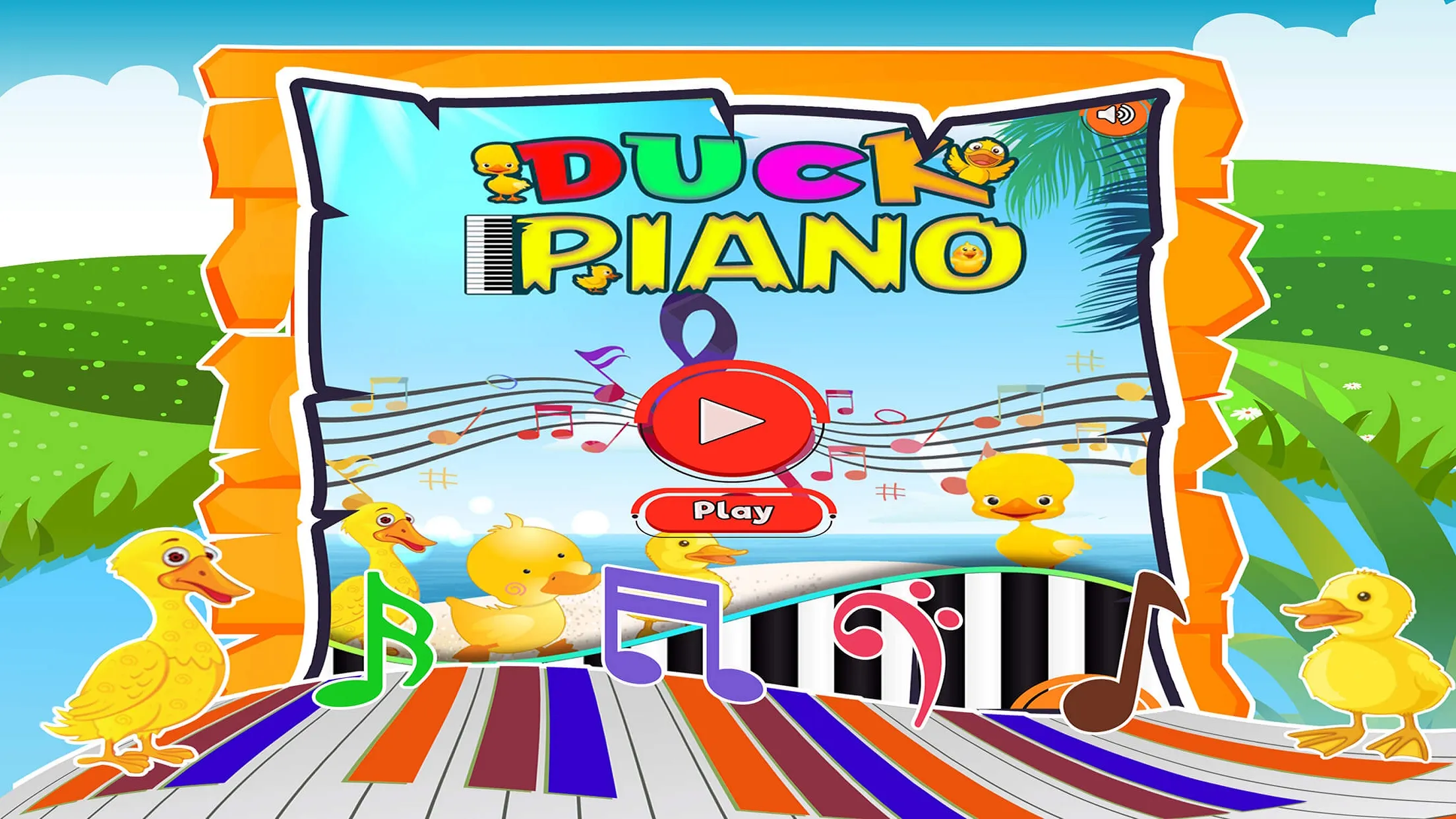 Baby Piano Duck Sounds Games | Indus Appstore | Screenshot