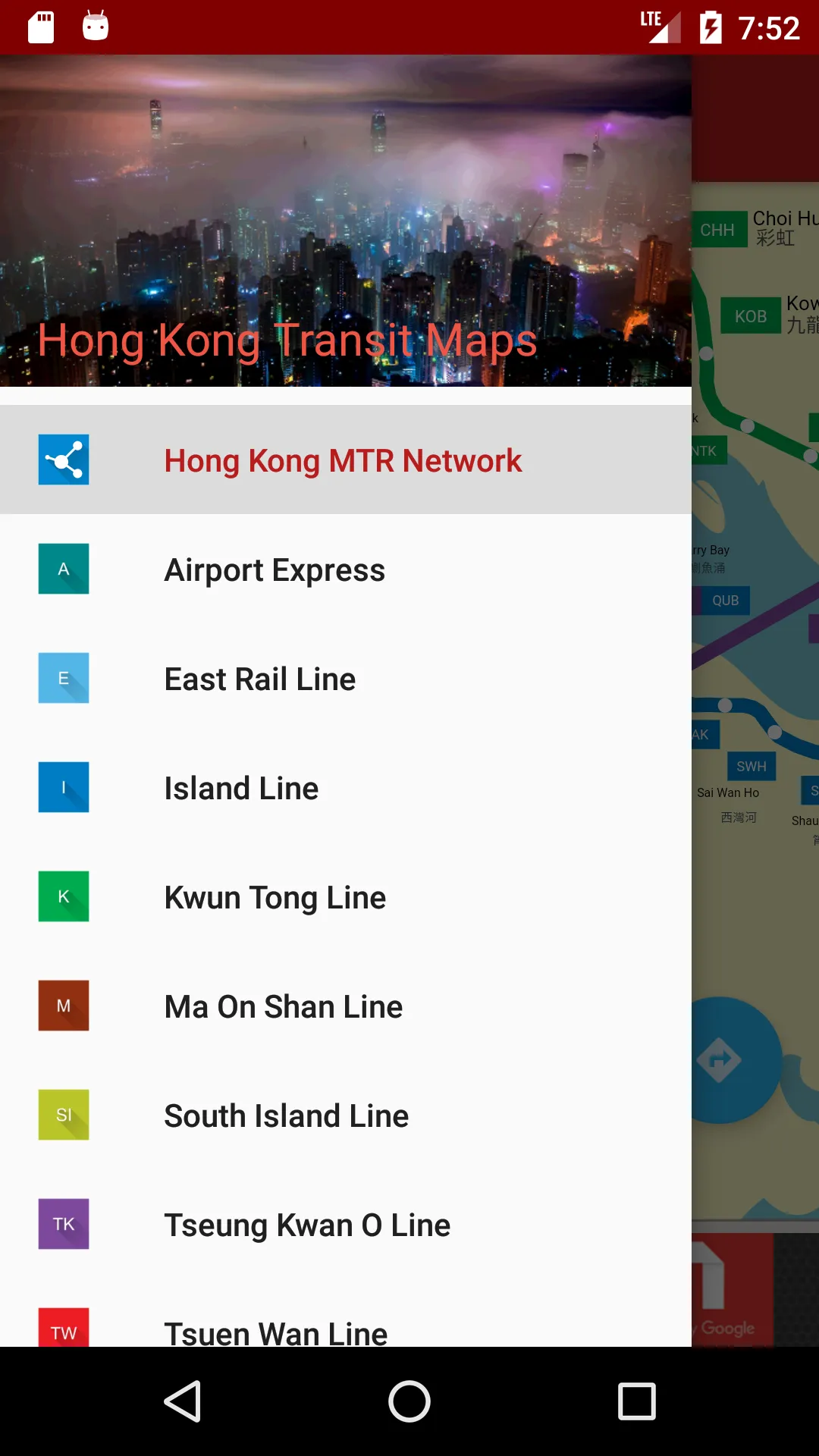 Trainsity Hong Kong MTR | Indus Appstore | Screenshot