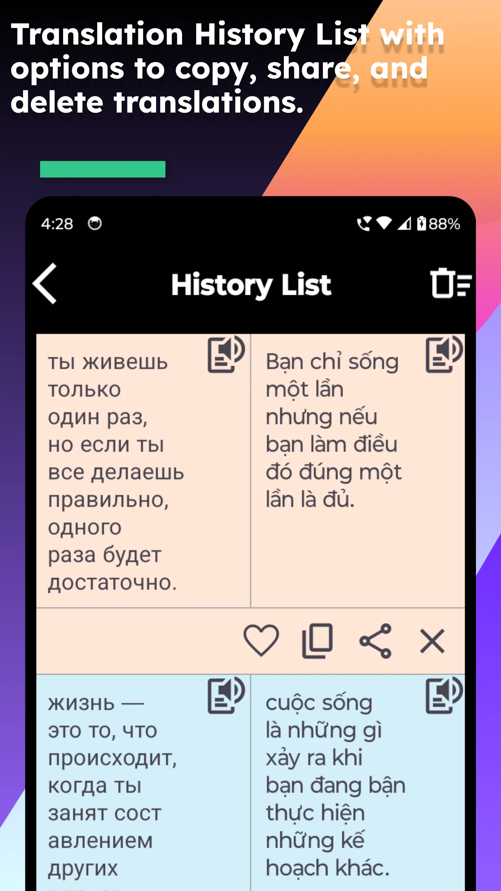 Russian Vietnamese Translate | Indus Appstore | Screenshot