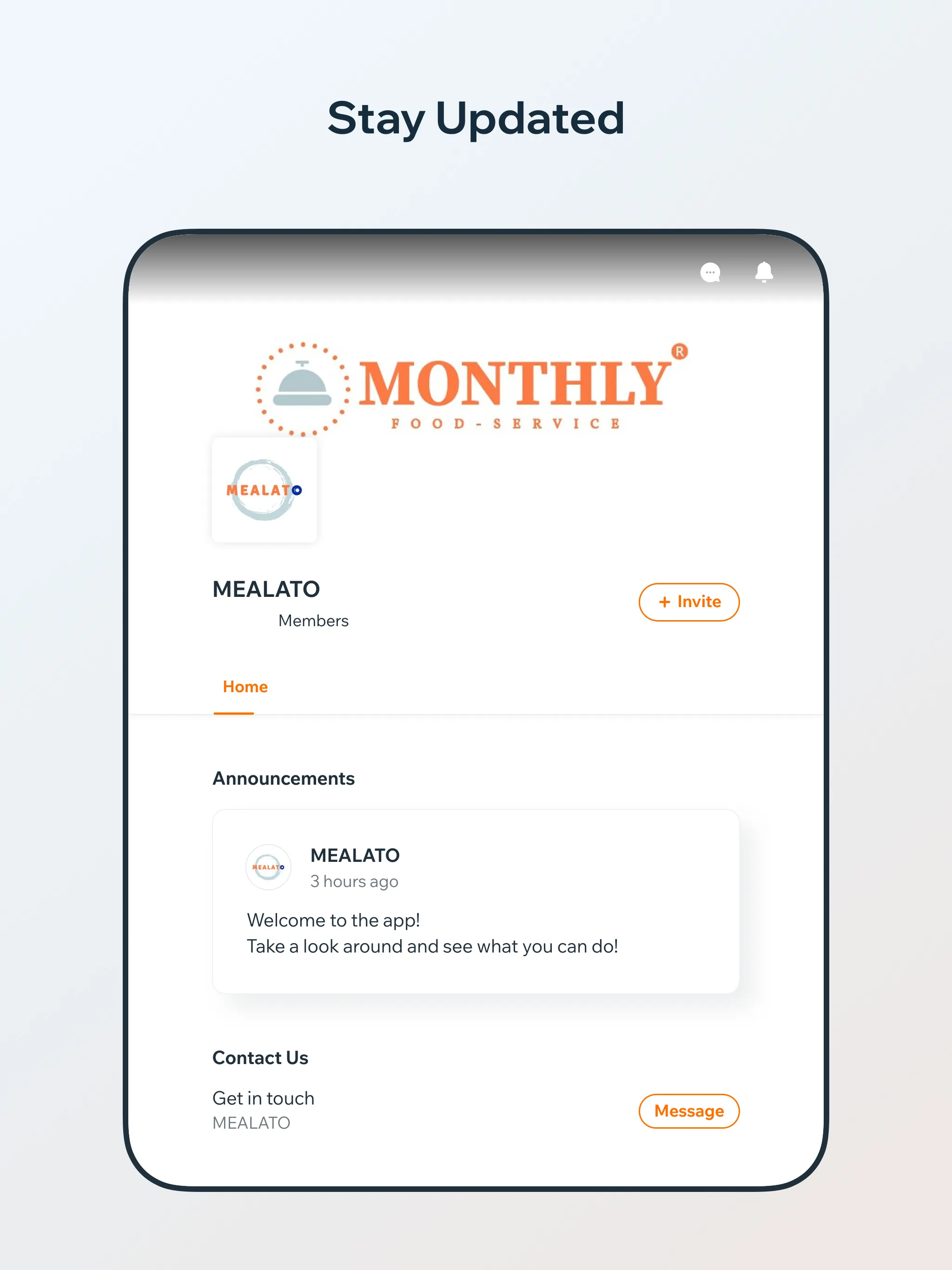 MEALATO | Indus Appstore | Screenshot