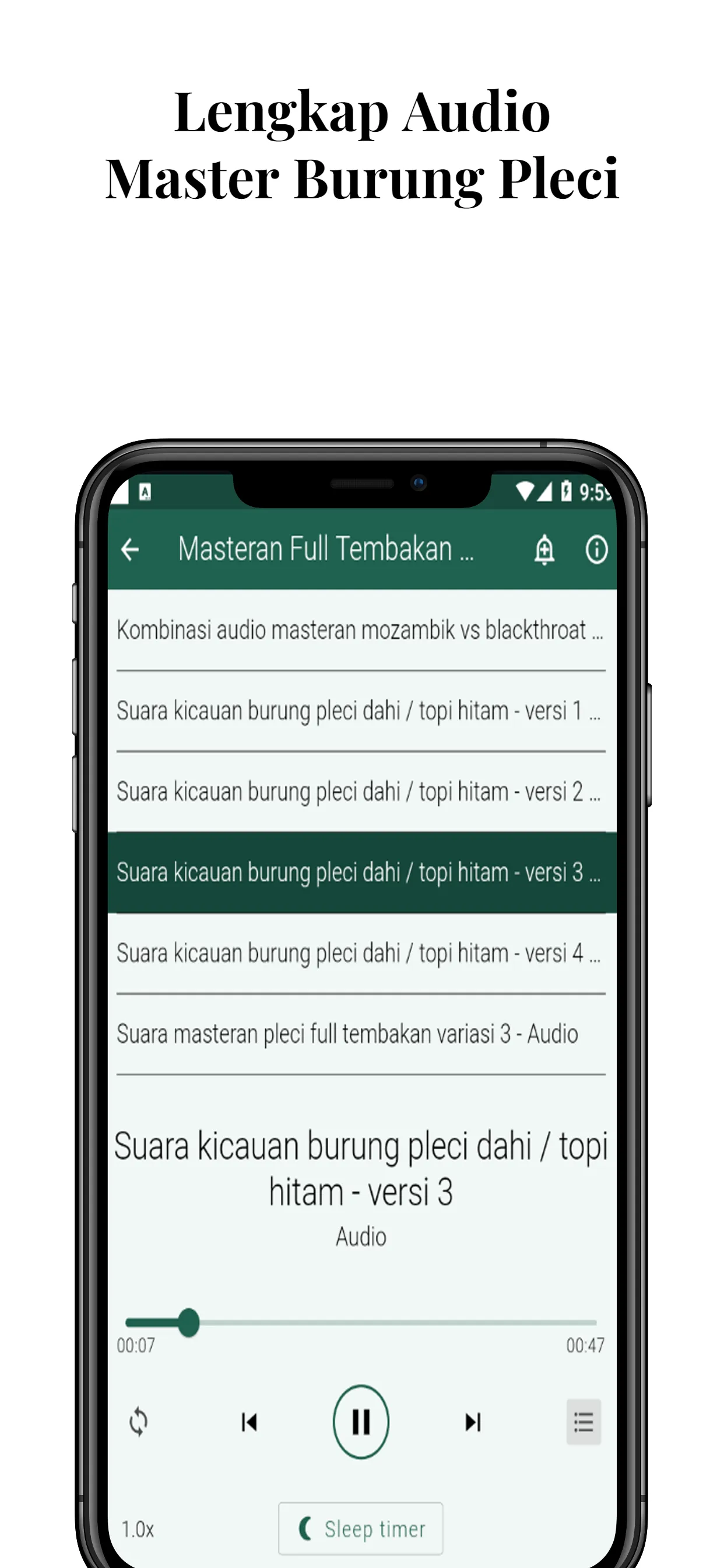 Masteran Burung Pleci Gacor | Indus Appstore | Screenshot