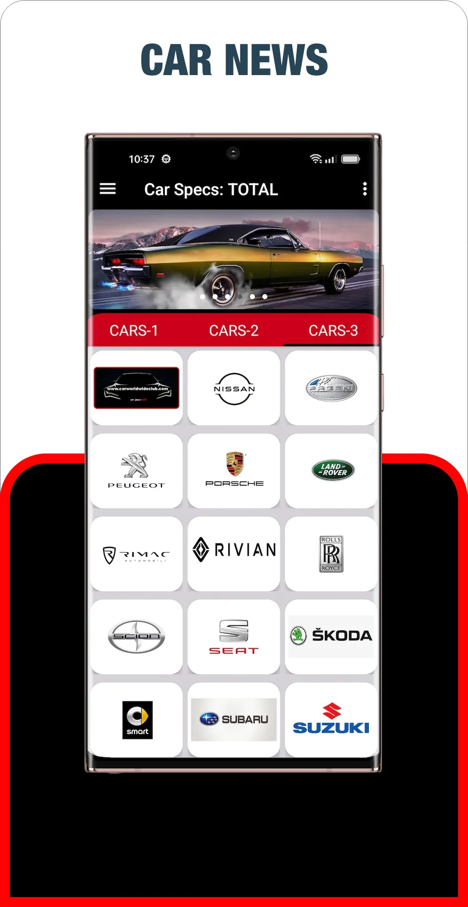 Car Specs: TOTAL | Indus Appstore | Screenshot