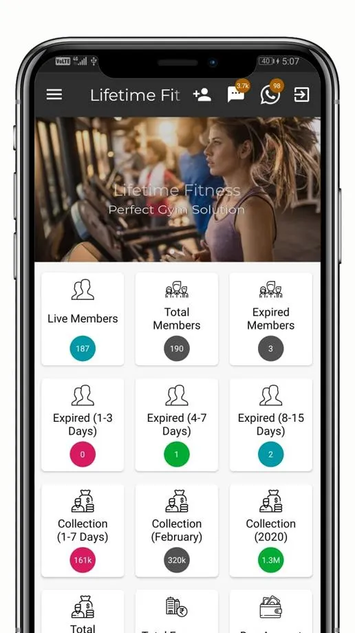 Lifetime Fitness | Indus Appstore | Screenshot