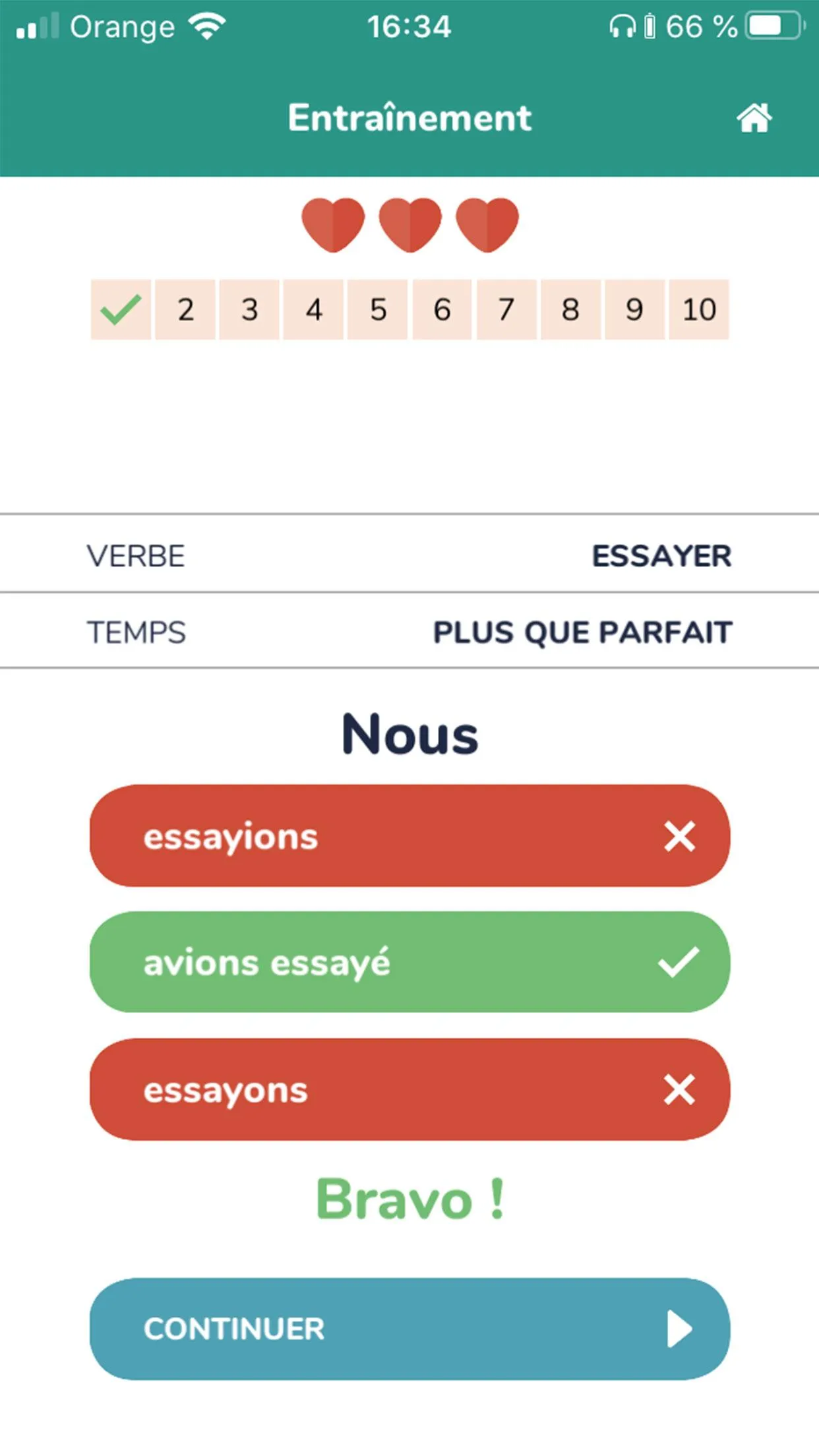 Santillana Français – Verbes | Indus Appstore | Screenshot