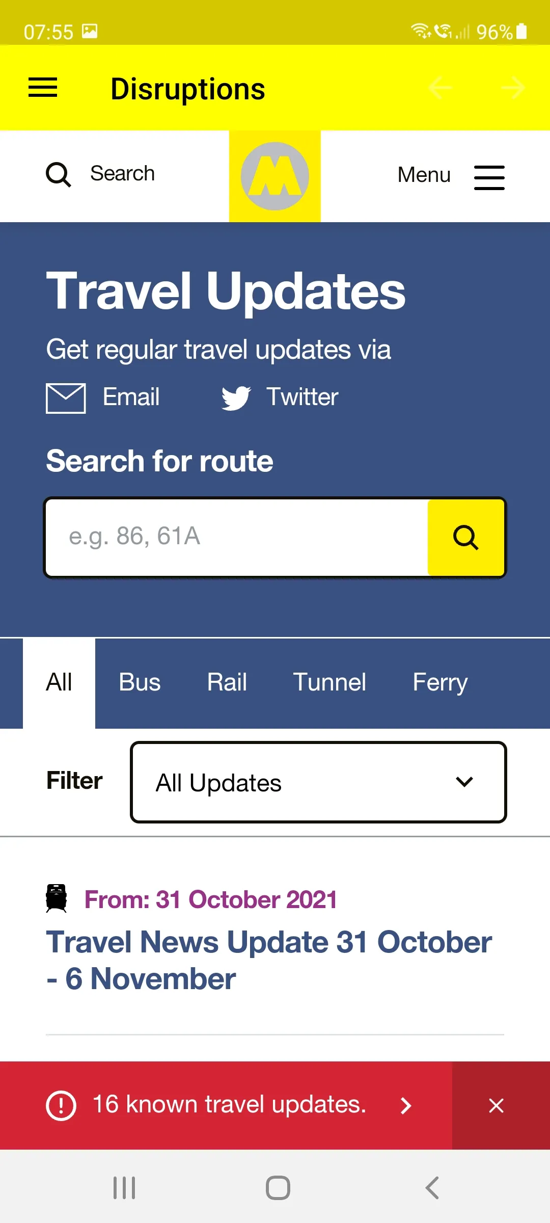 Merseytravel | Indus Appstore | Screenshot