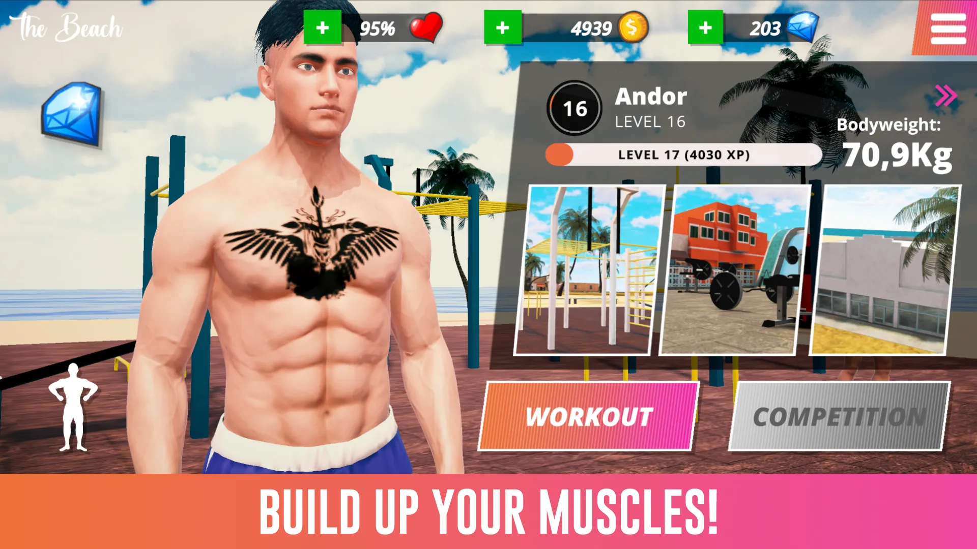 Iron Muscle IV - GYM simulator | Indus Appstore | Screenshot