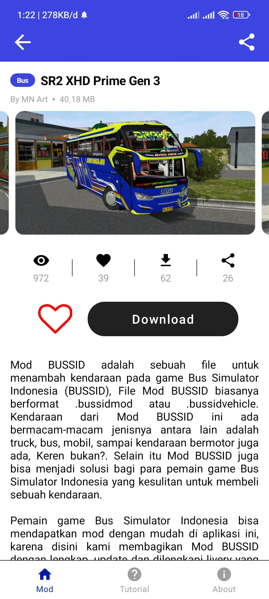 Mod Bussid 2024 | Indus Appstore | Screenshot