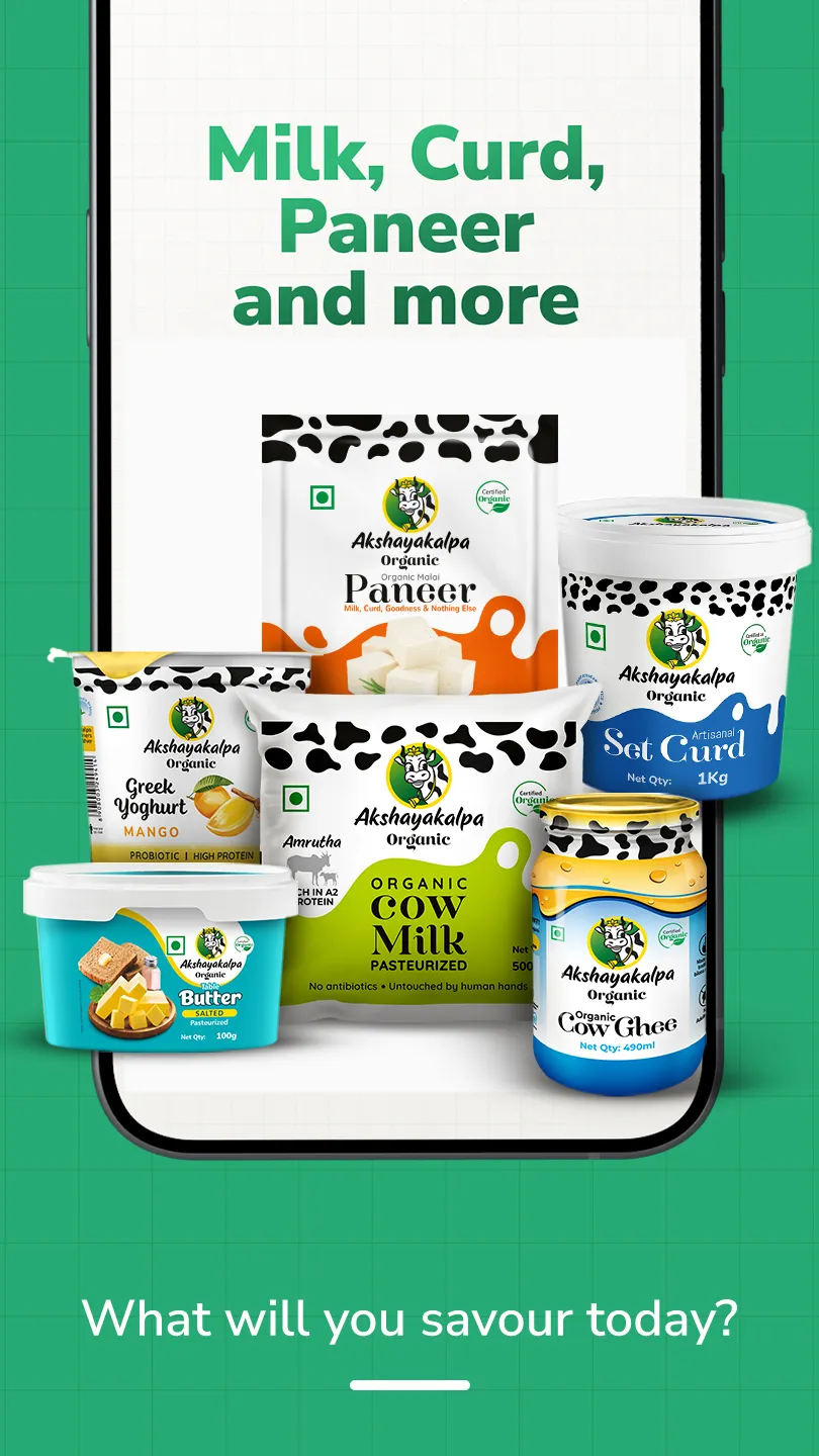 Akshayakalpa Organic Milk | Indus Appstore | Screenshot