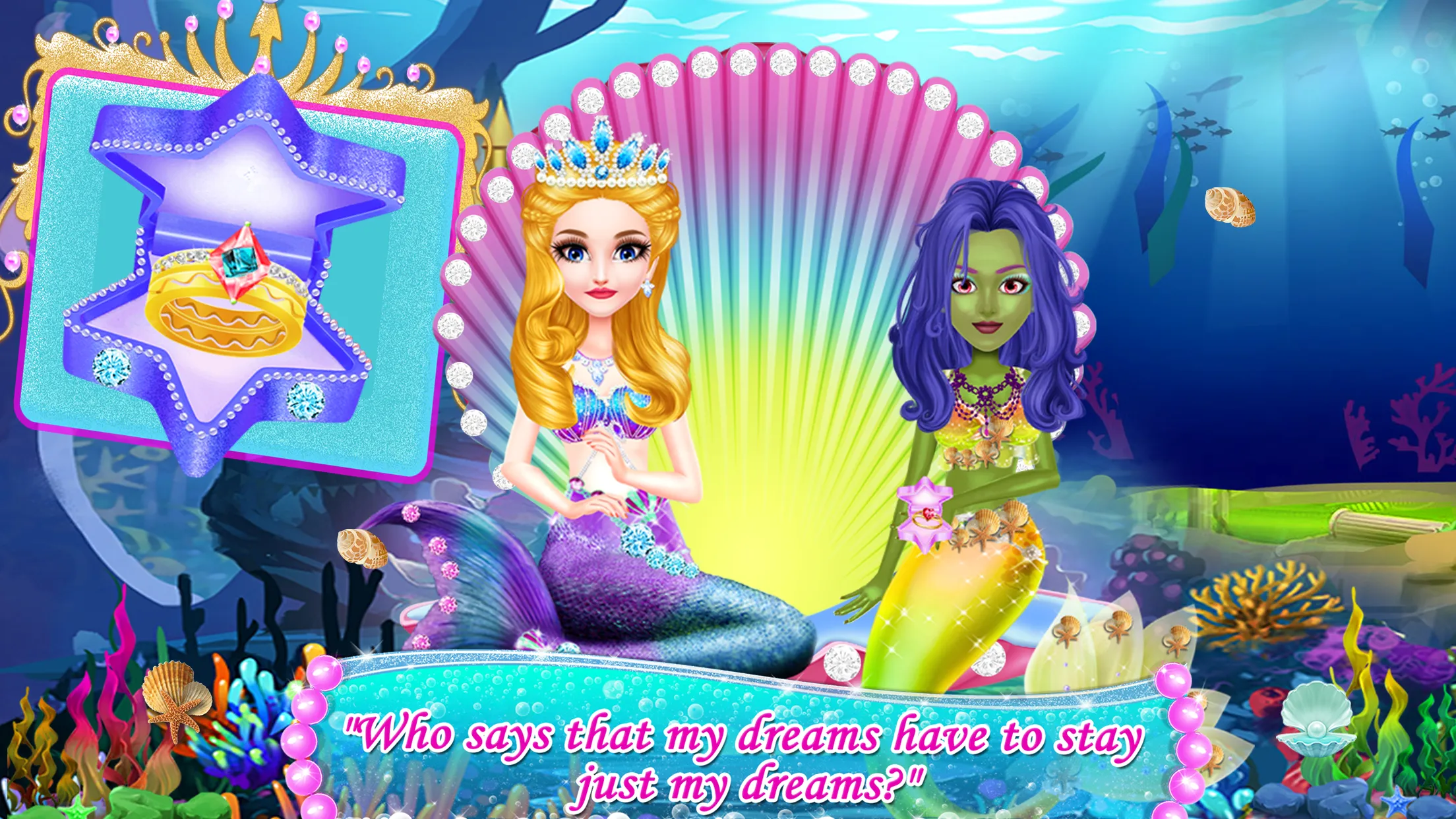 Mermaid Secret Love Story Game | Indus Appstore | Screenshot