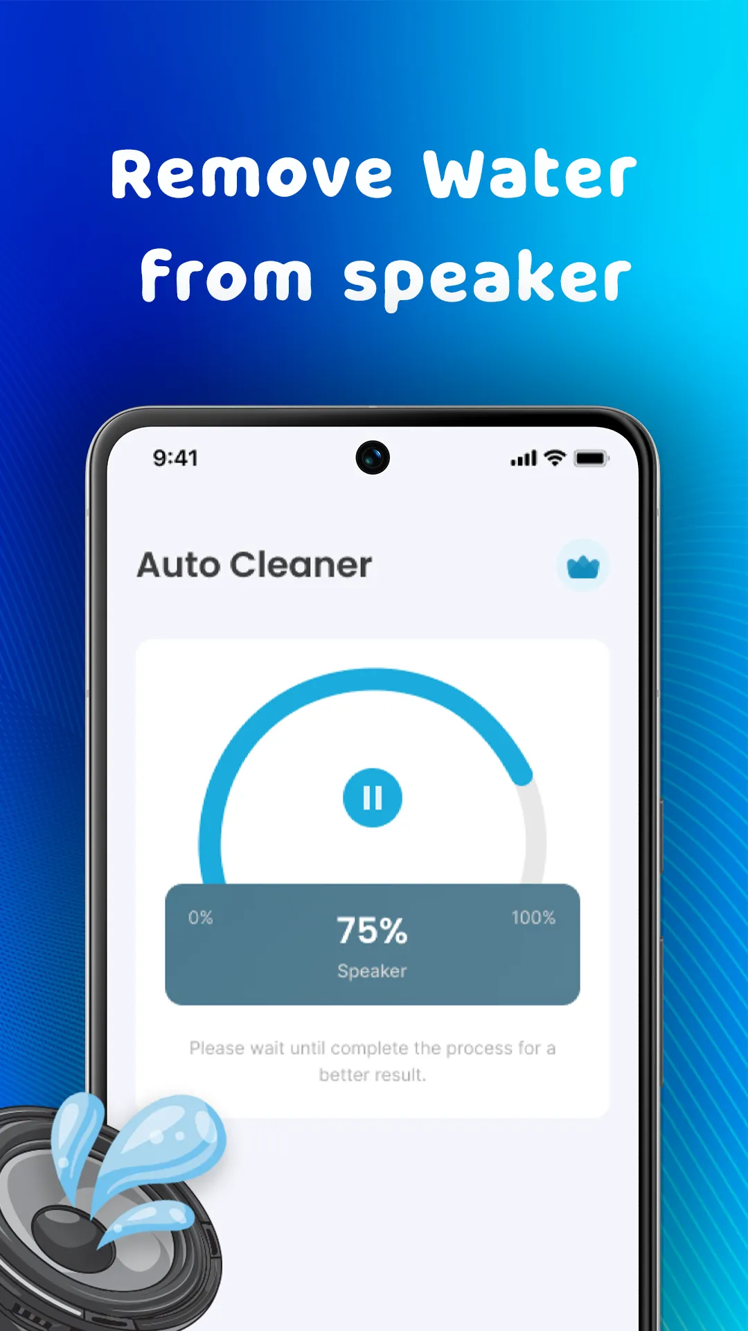 Speaker Cleaner, Water Remover | Indus Appstore | Screenshot