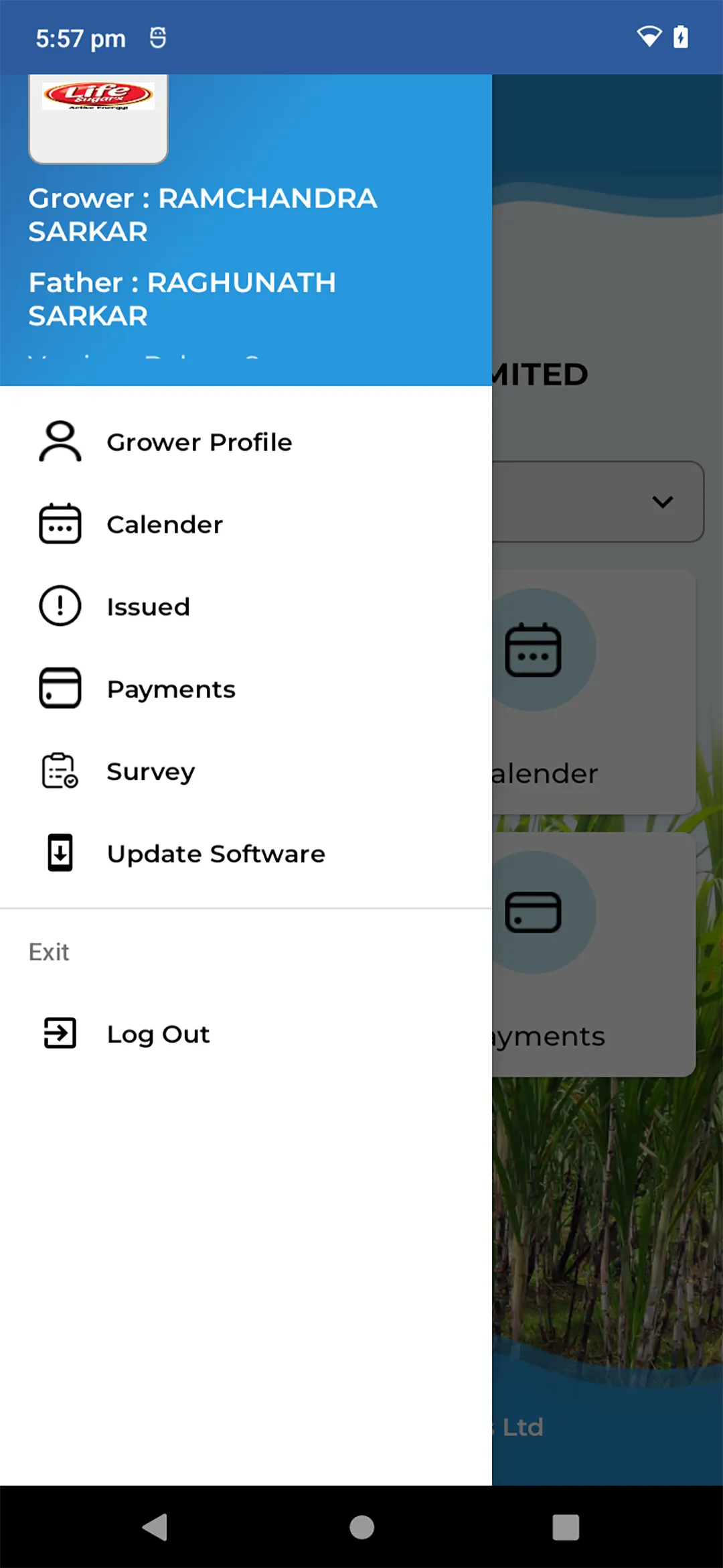 Tirupati sugars Kisaan App | Indus Appstore | Screenshot
