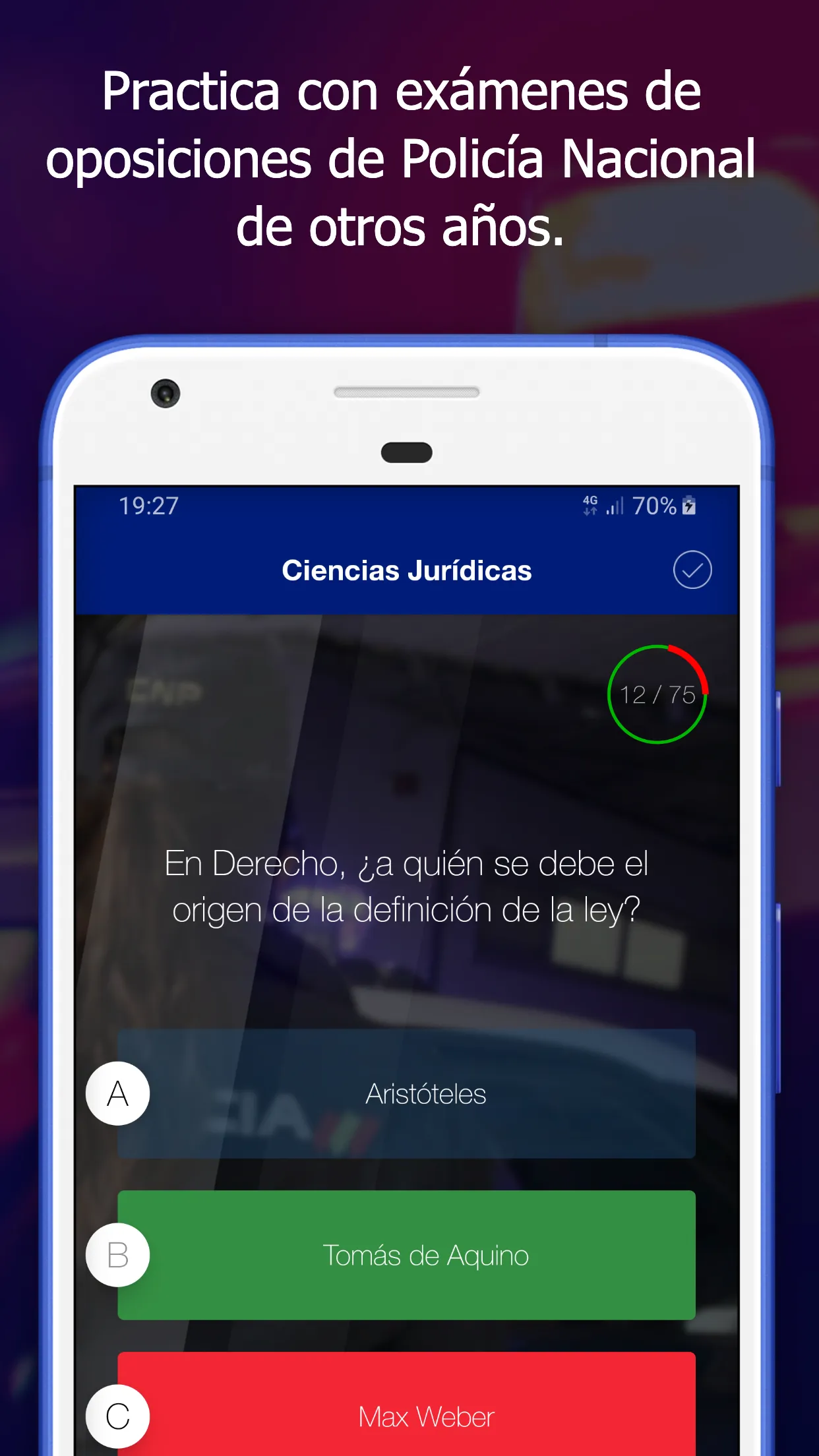 iCNP - Opos Policía Nacional | Indus Appstore | Screenshot