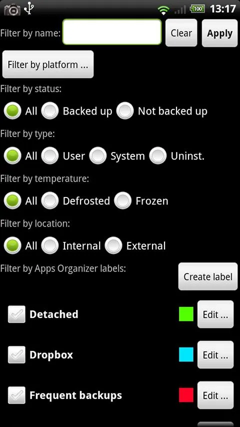 Titanium Backup (root needed) | Indus Appstore | Screenshot