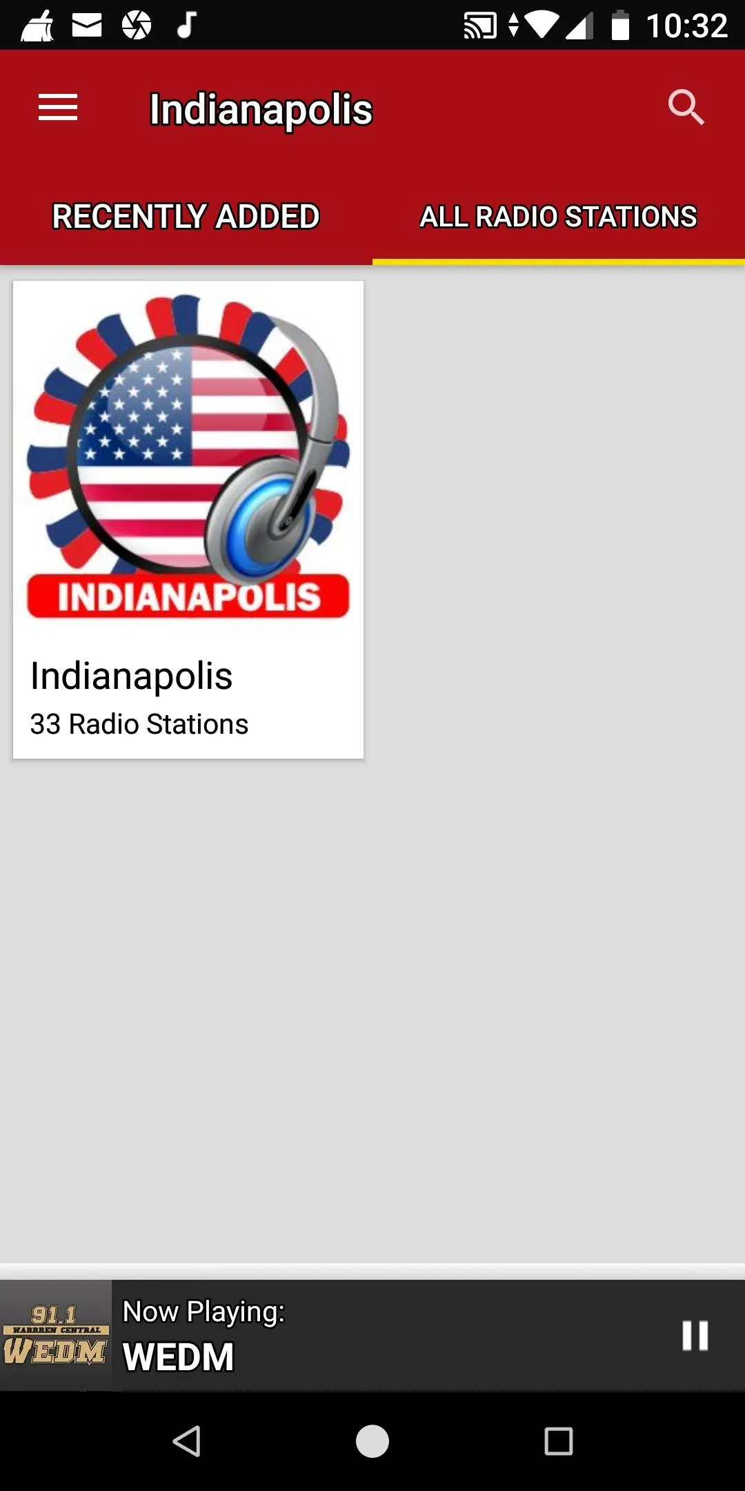 Indianapolis Radio Stations | Indus Appstore | Screenshot