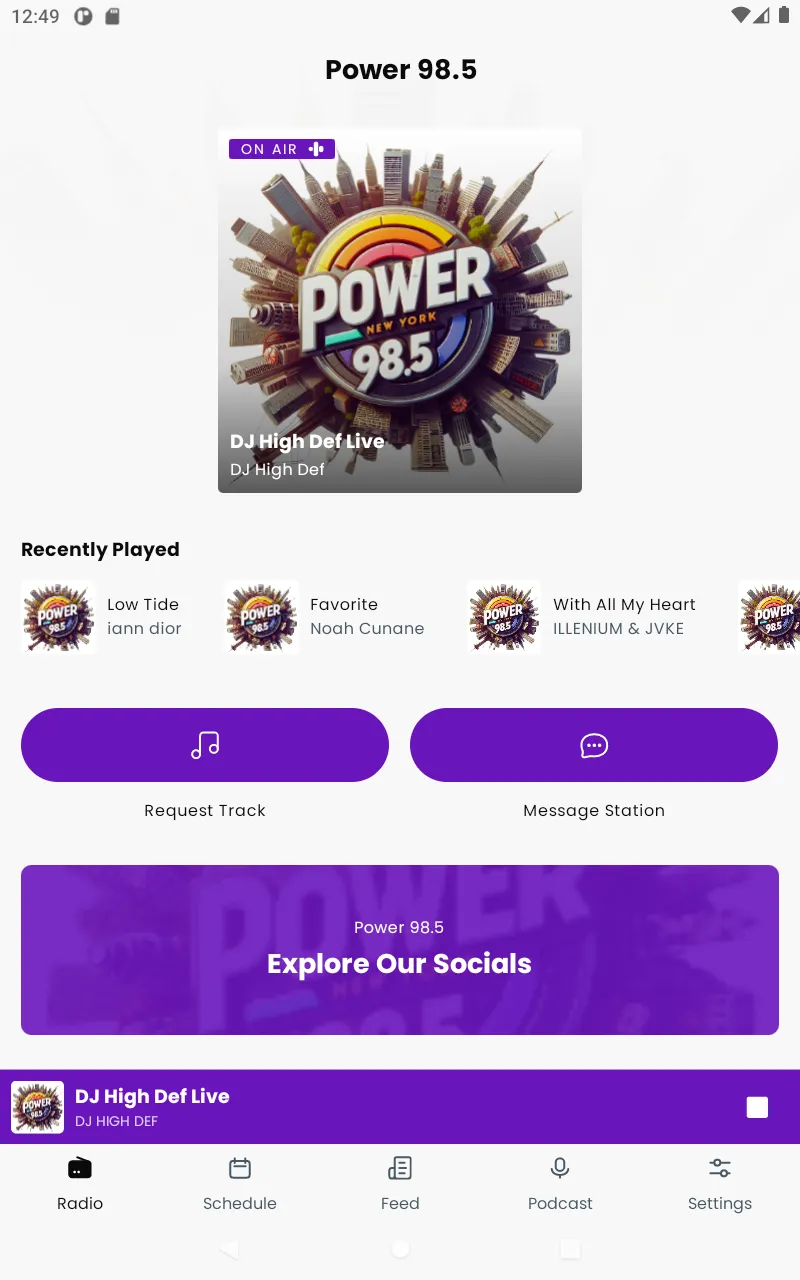 Power 98.5 | Indus Appstore | Screenshot