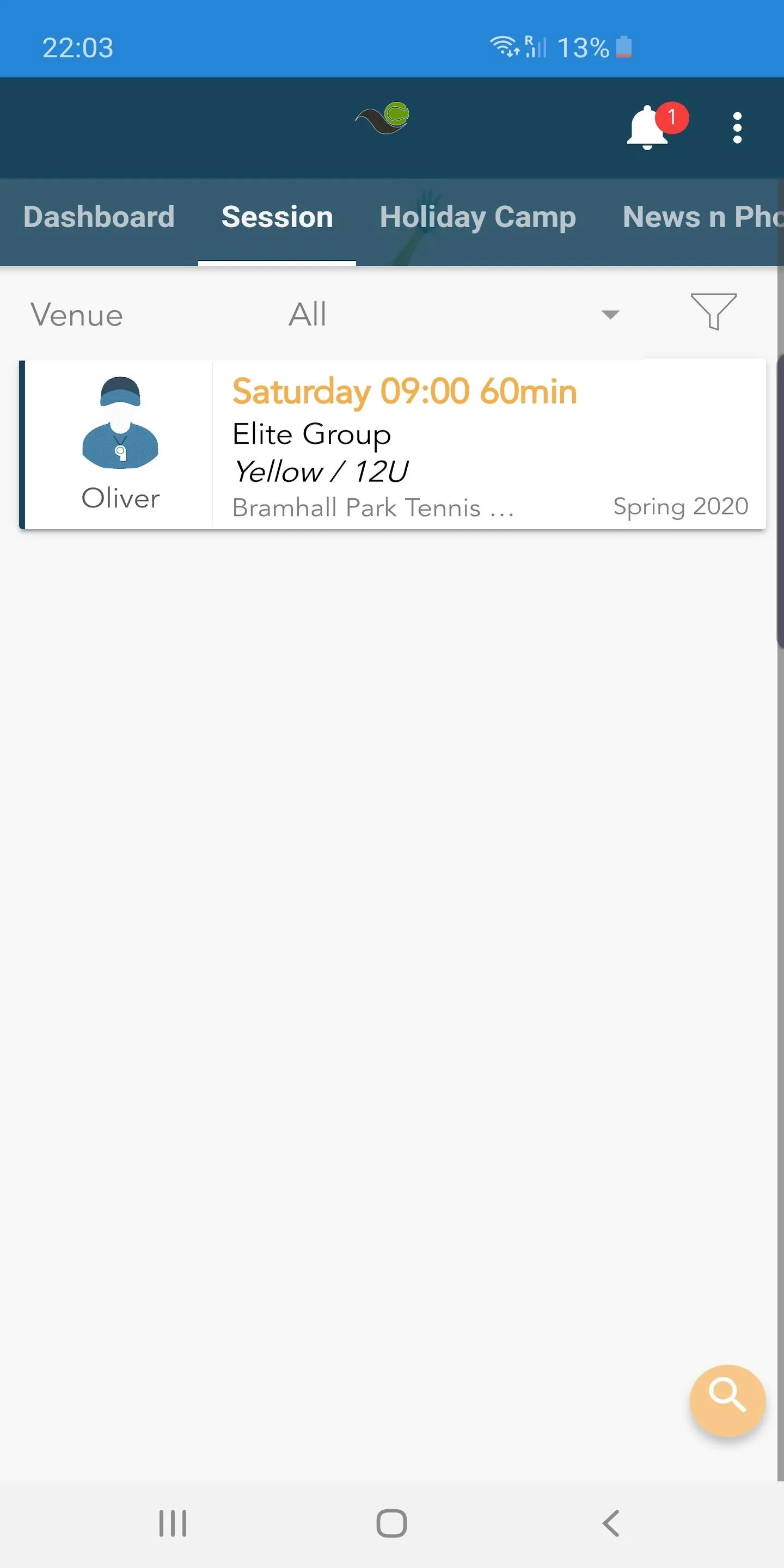 Bramhall Park Tennis Club | Indus Appstore | Screenshot